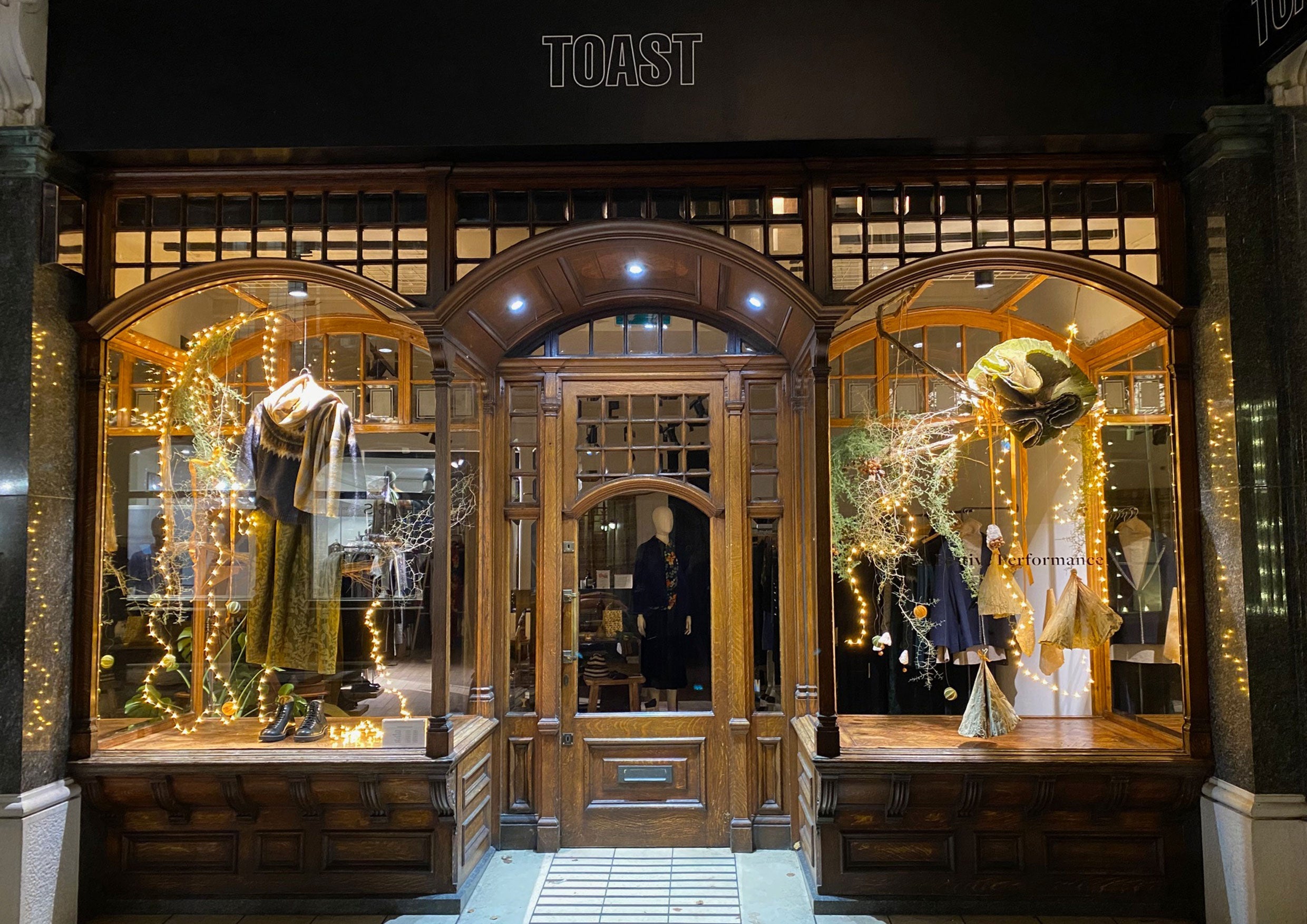 The Making of Our Festive Window Display TOAST Magazine