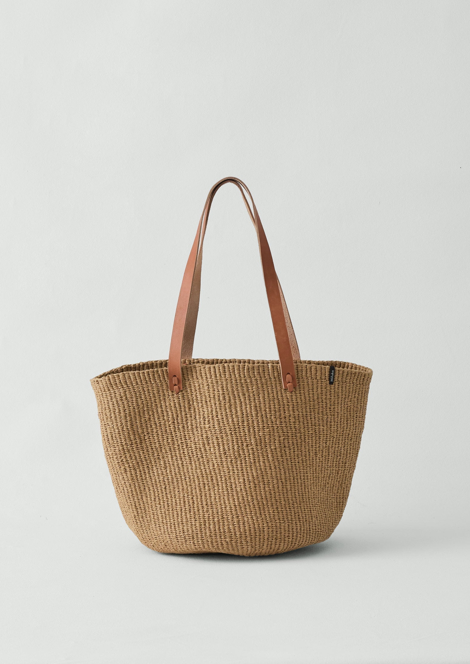 Mifuko Woven Paper Basket Bag | Natural | TOAST