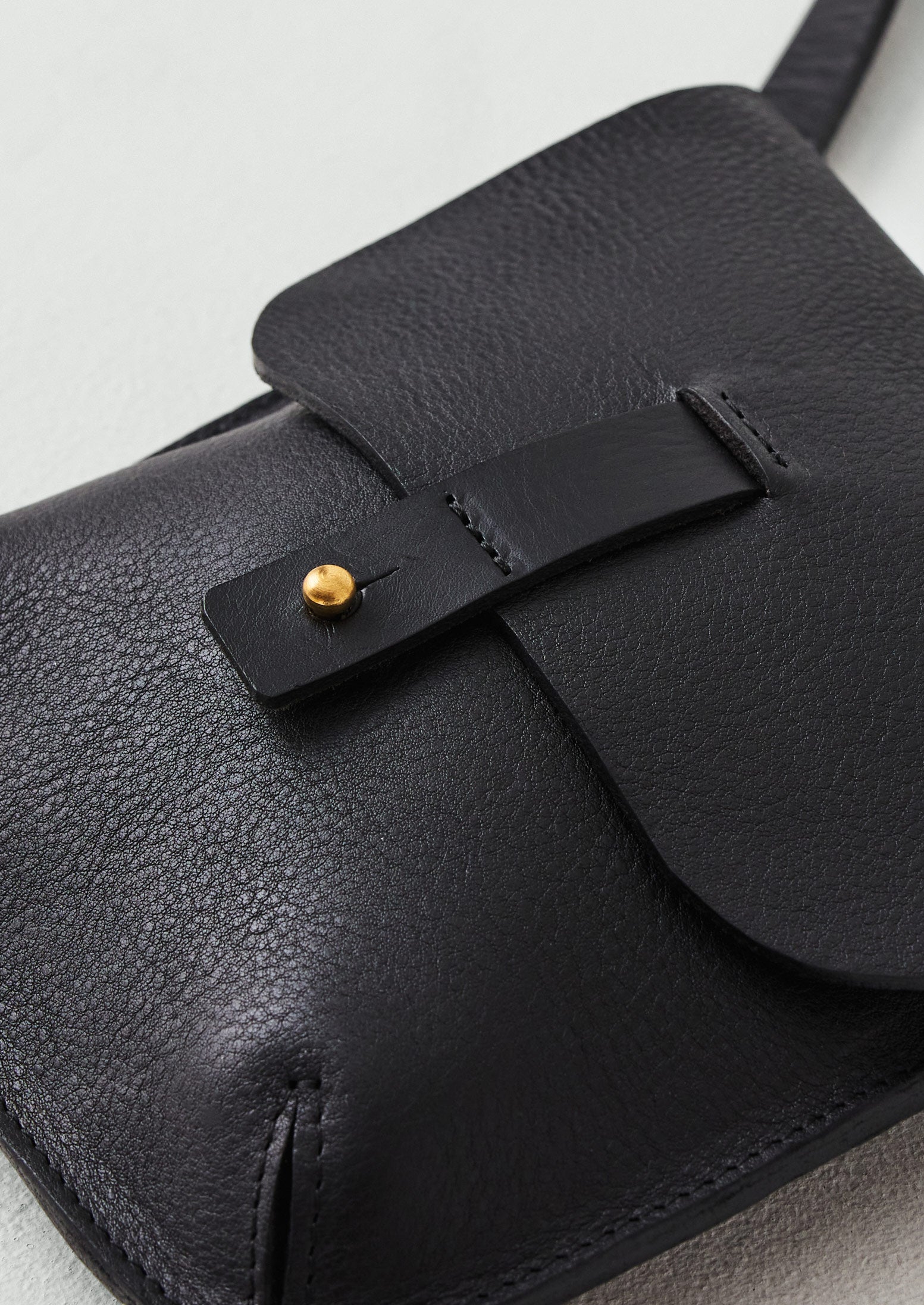 Kate Sheridan Leather Mini Field Bag | Black | TOAST