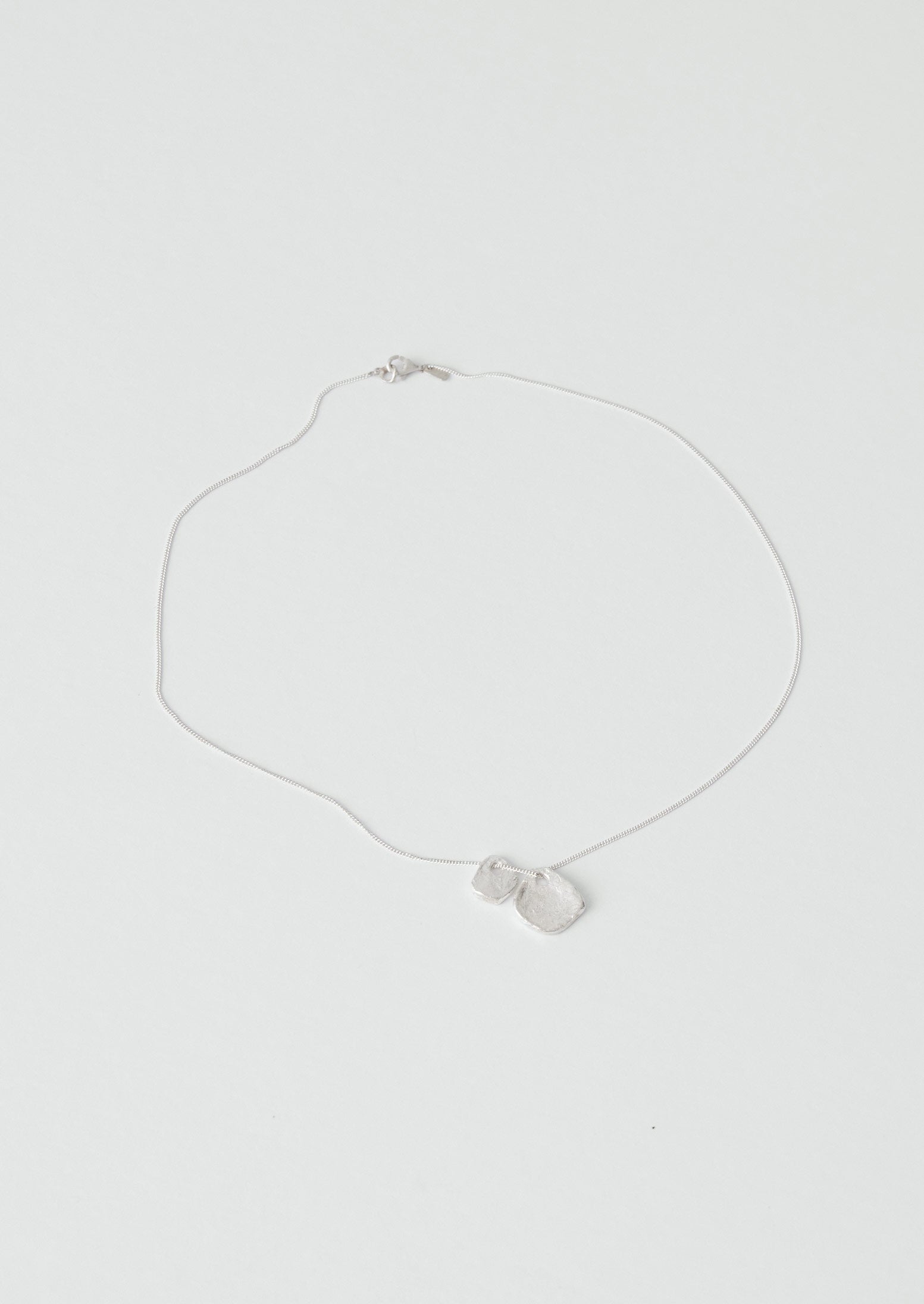 Emily Nixon Silver Quoit Necklace Silver TOAST