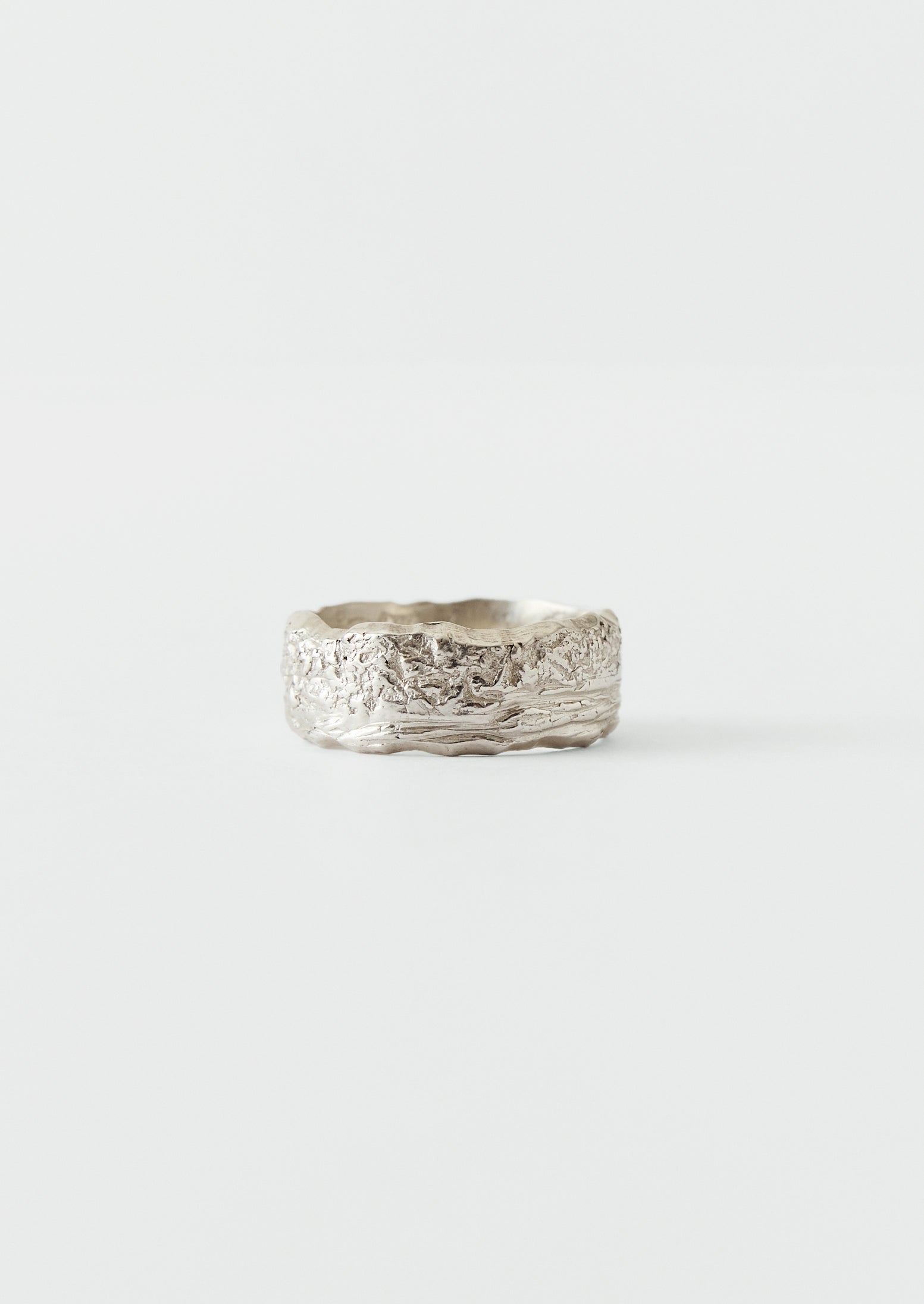 Sally Lacock Silver Bark Ring | Silver | TOAST