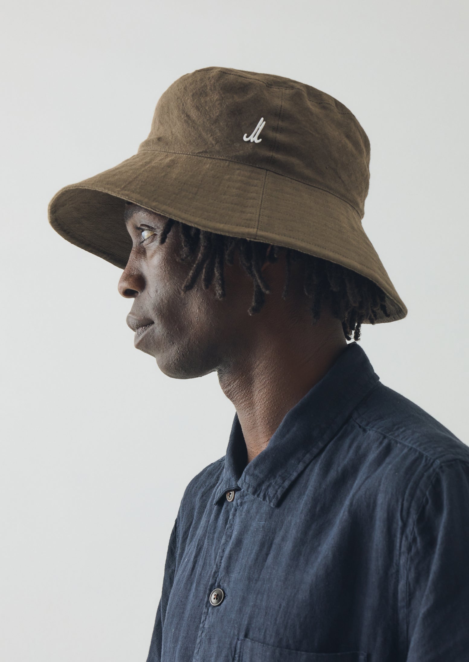 Muehlbauer Japanese Linen Sun Hat | Coffee | TOAST