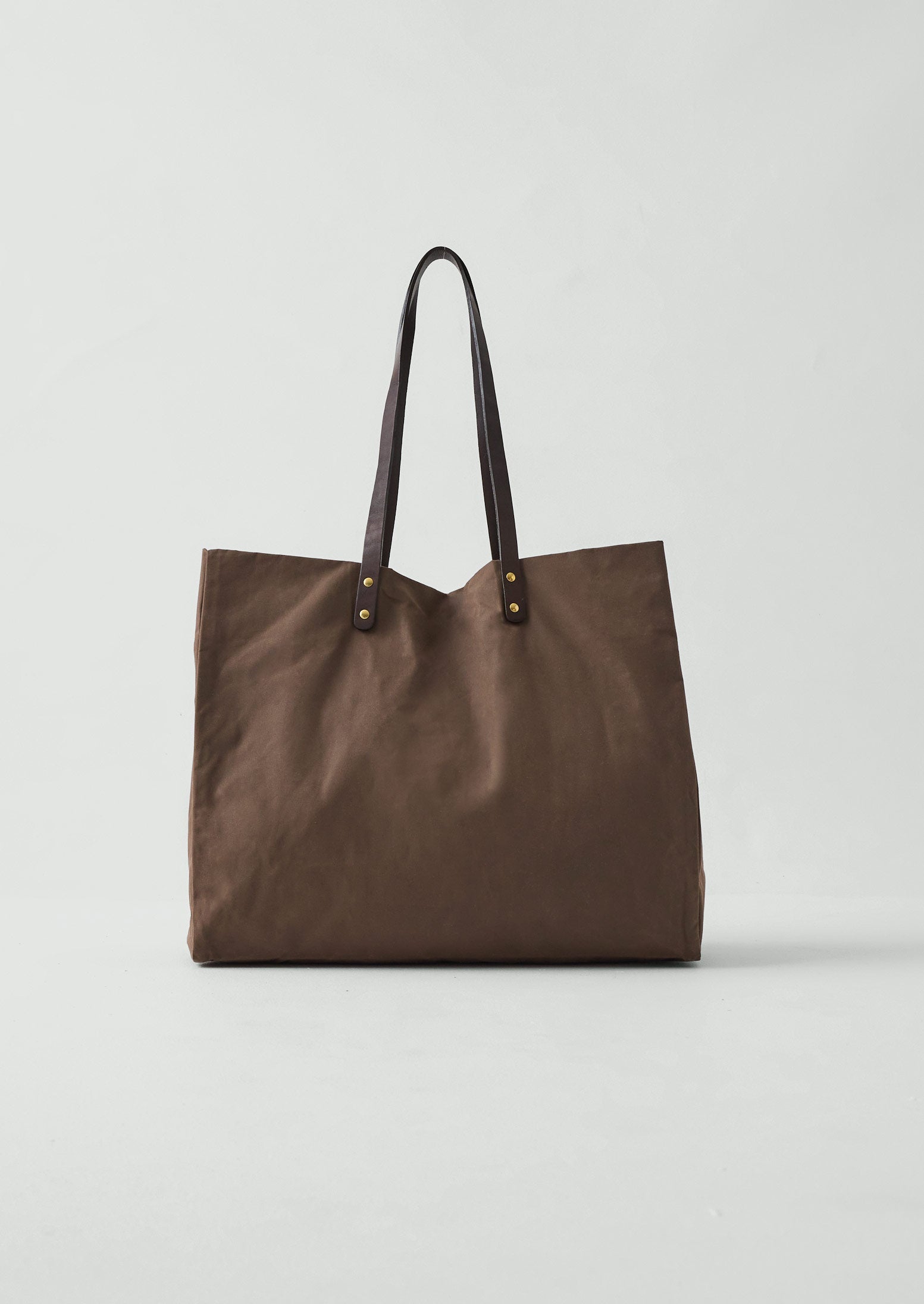 Kate Sheridan Giga Waxed Cotton Tote Bag | Bracken | TOAST