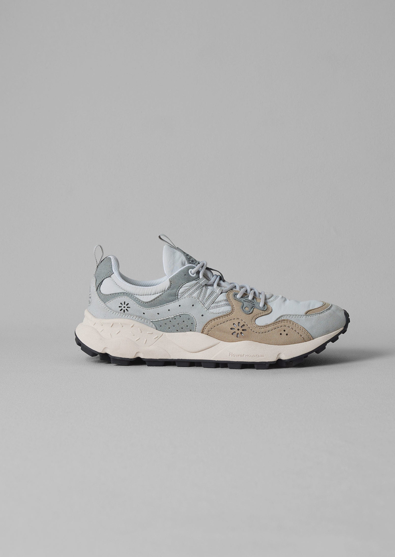 Flower Mountain Yamano Panelled Sneakers | Light Grey | TOAST