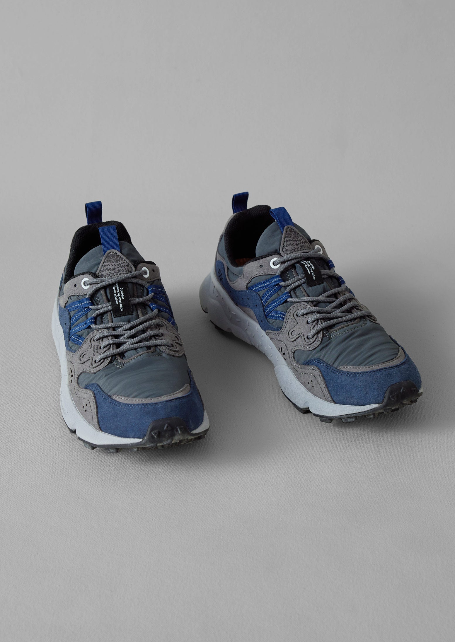 Flower Mountain Yamano Panelled Sneakers | Charcoal | TOAST