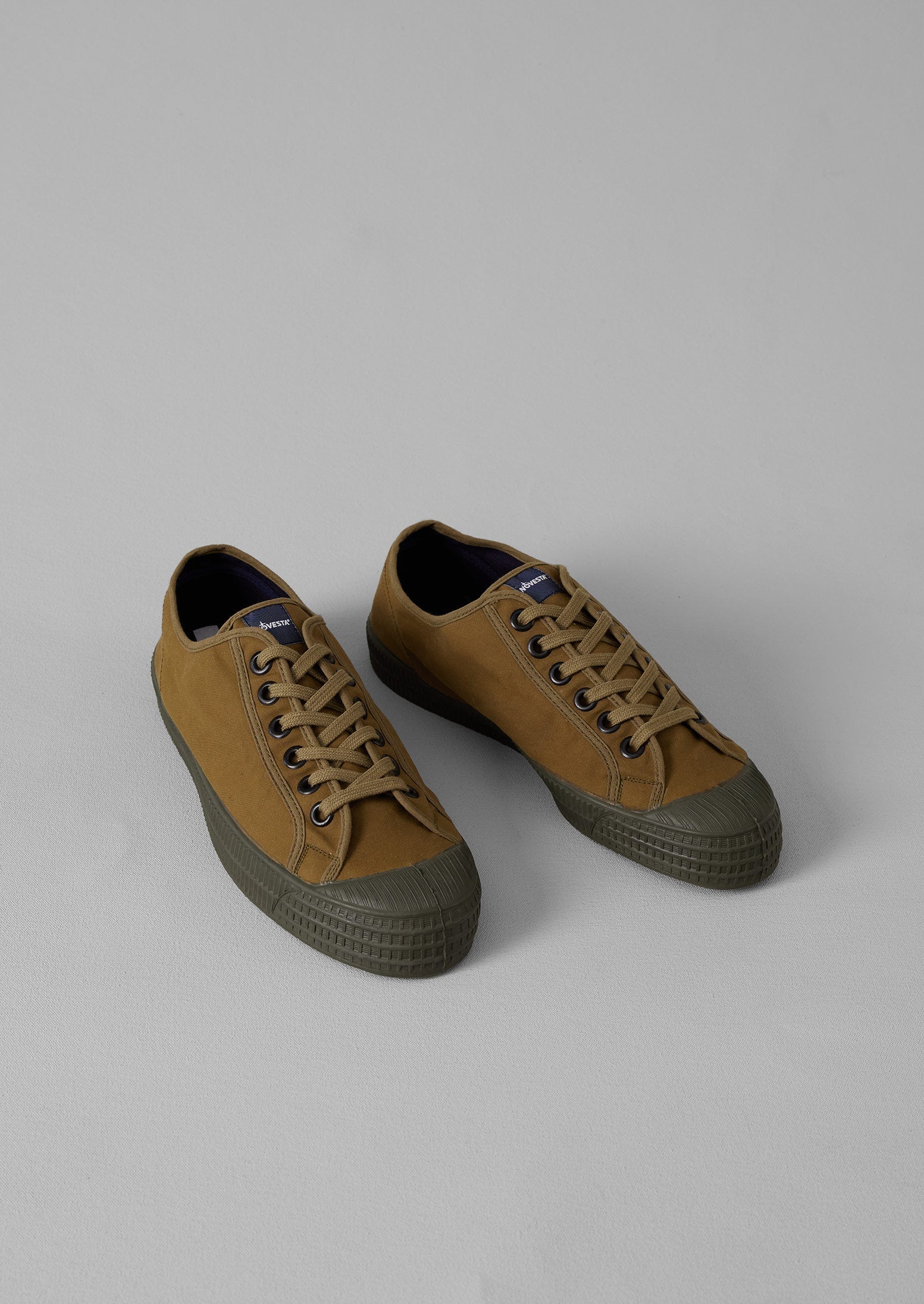 Novesta Star Master Waxed Cotton Sneakers Bark1