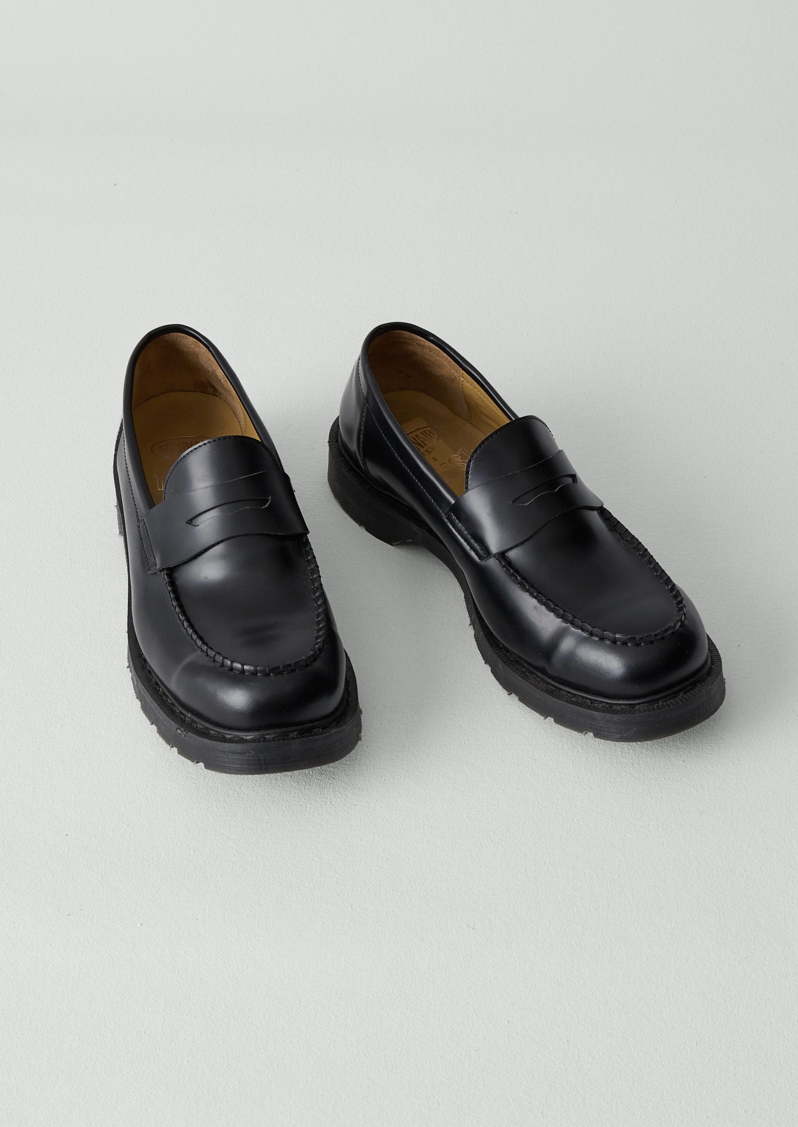 Solovair Chunky Loafers | Black | TOAST