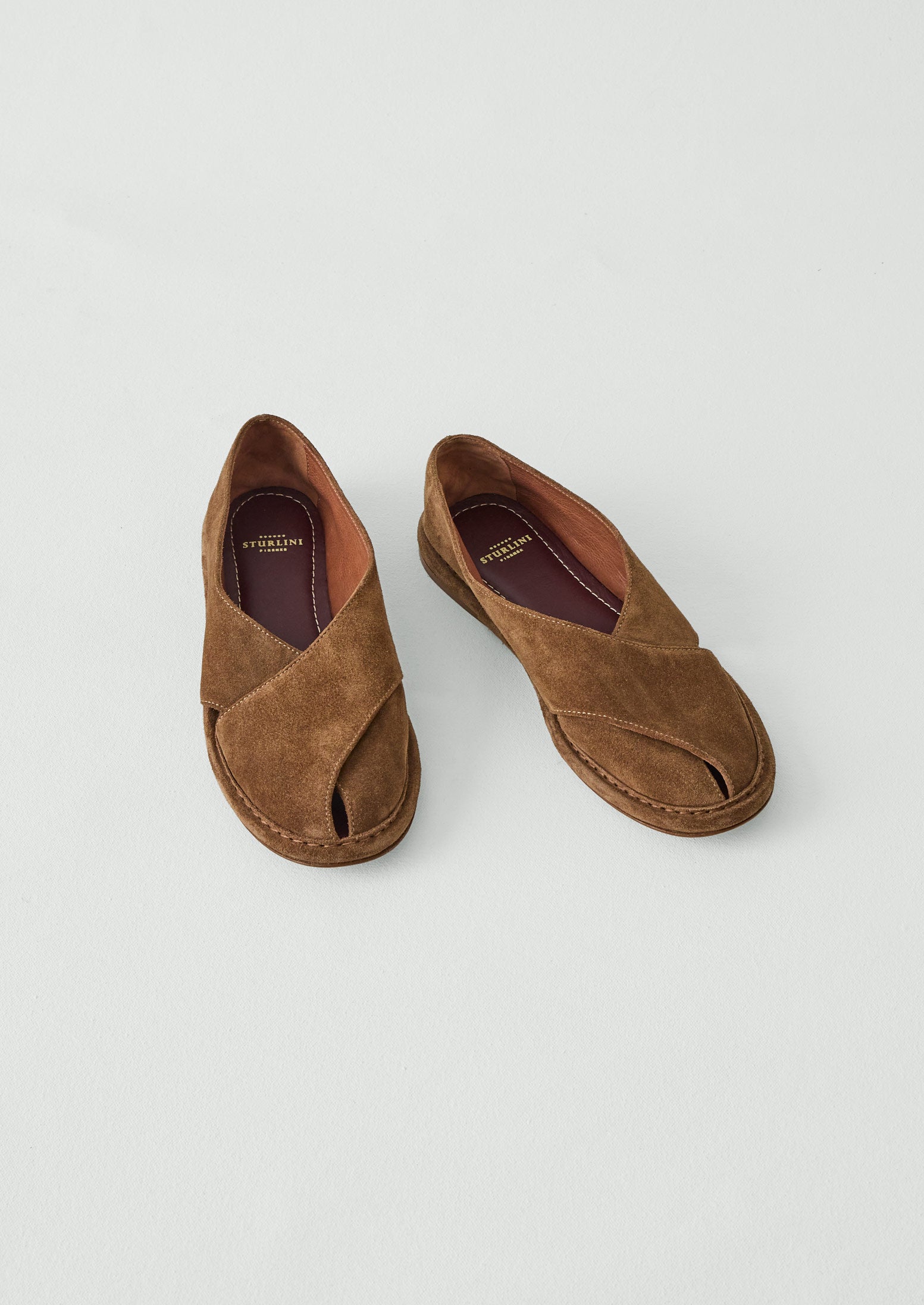 Sturlini Soara Suede Sandals | Muscovado | TOAST