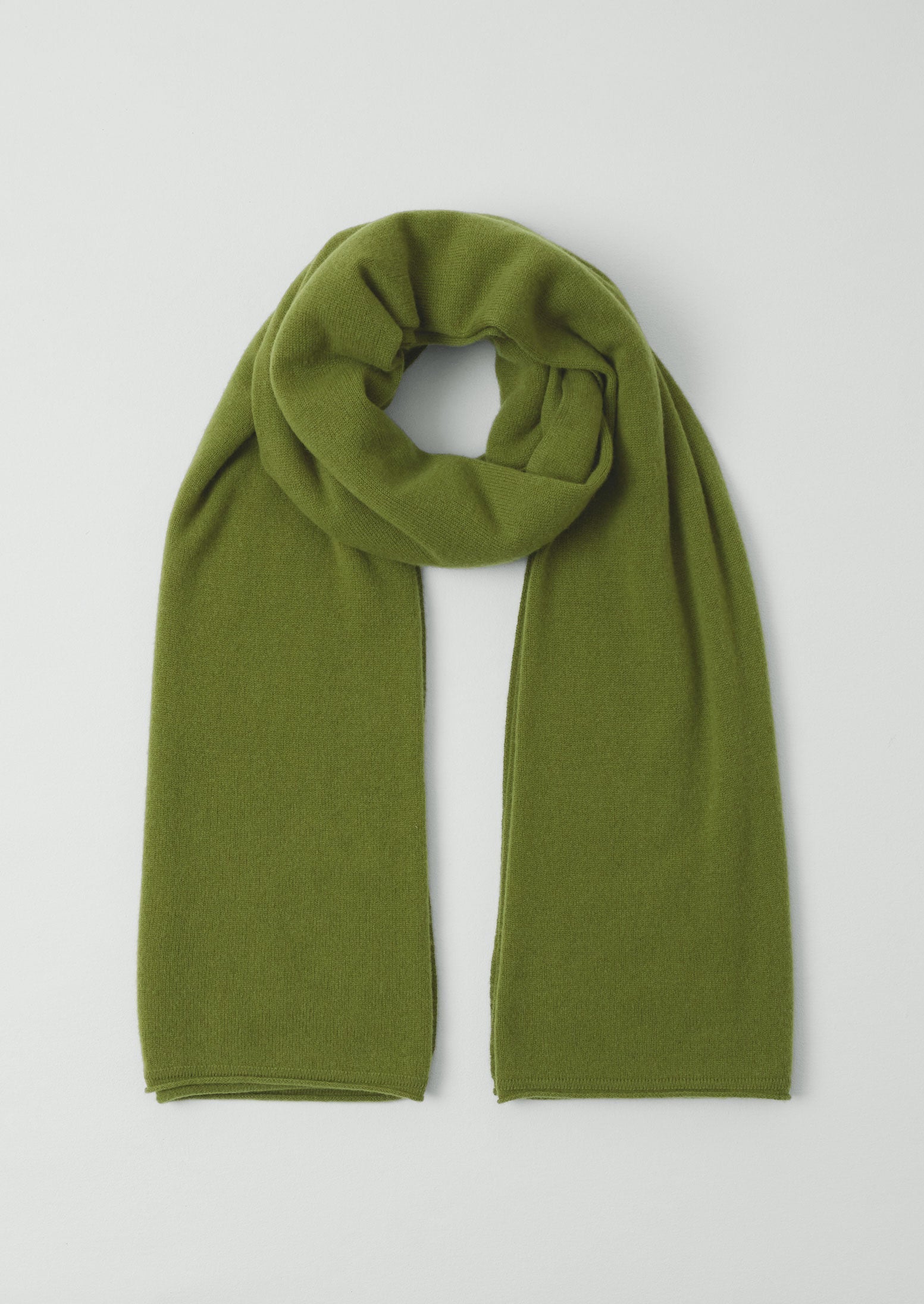 Cashmere Wool Wrap Scarf | Soft Green | TOAST