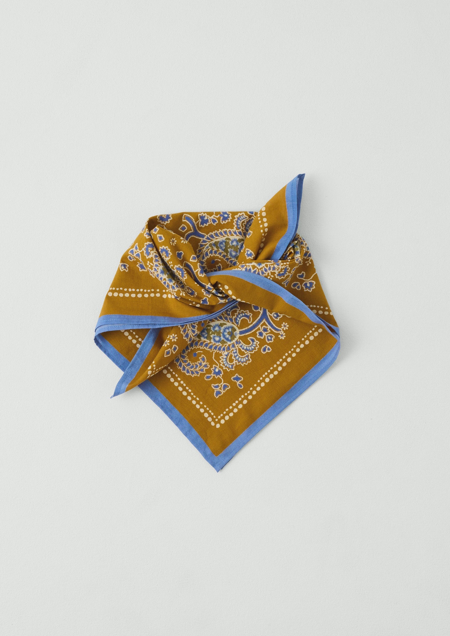 Provencal Paisley Print Bandana | Cumin | TOAST