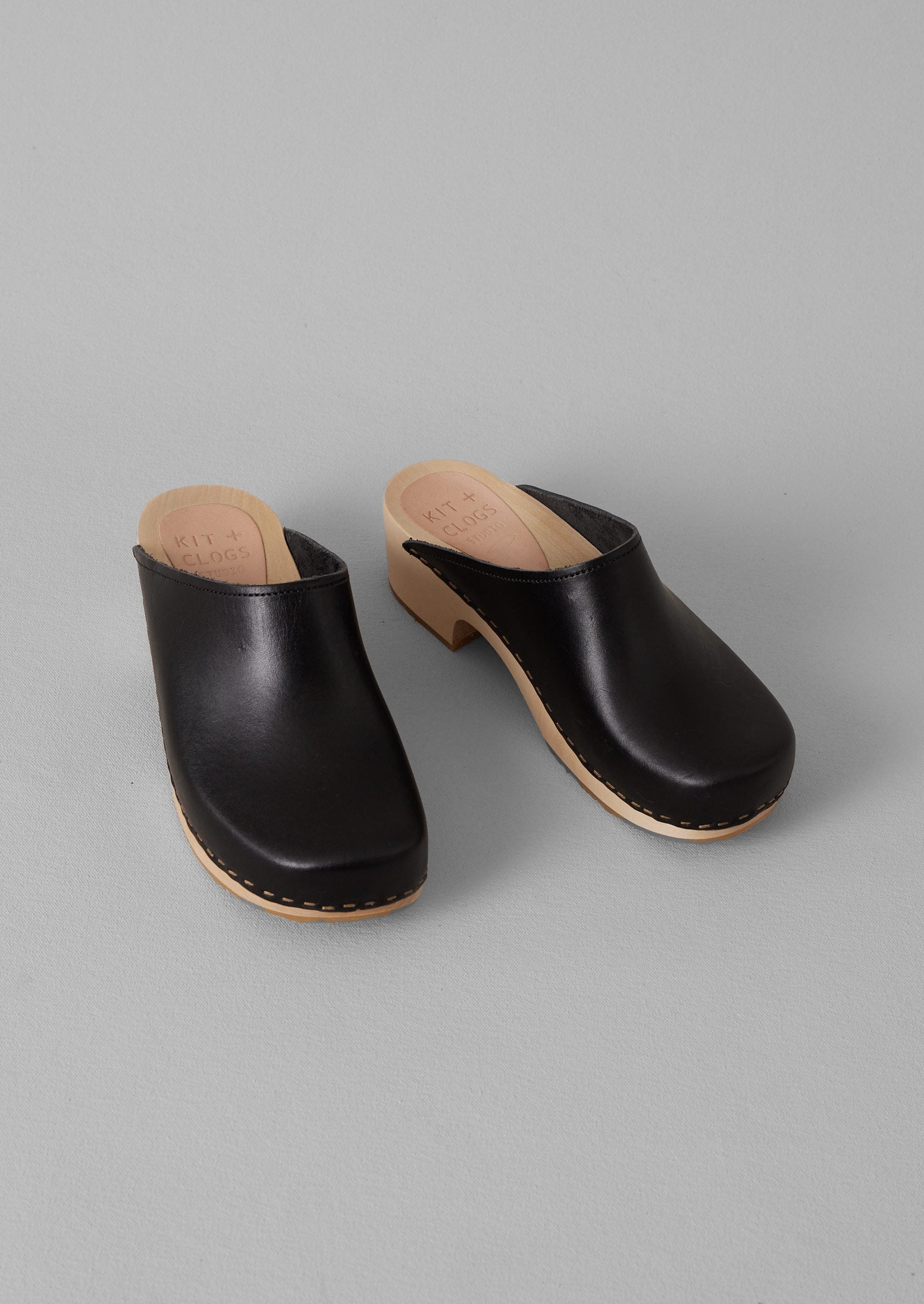 black dress clogs The Lily Clog