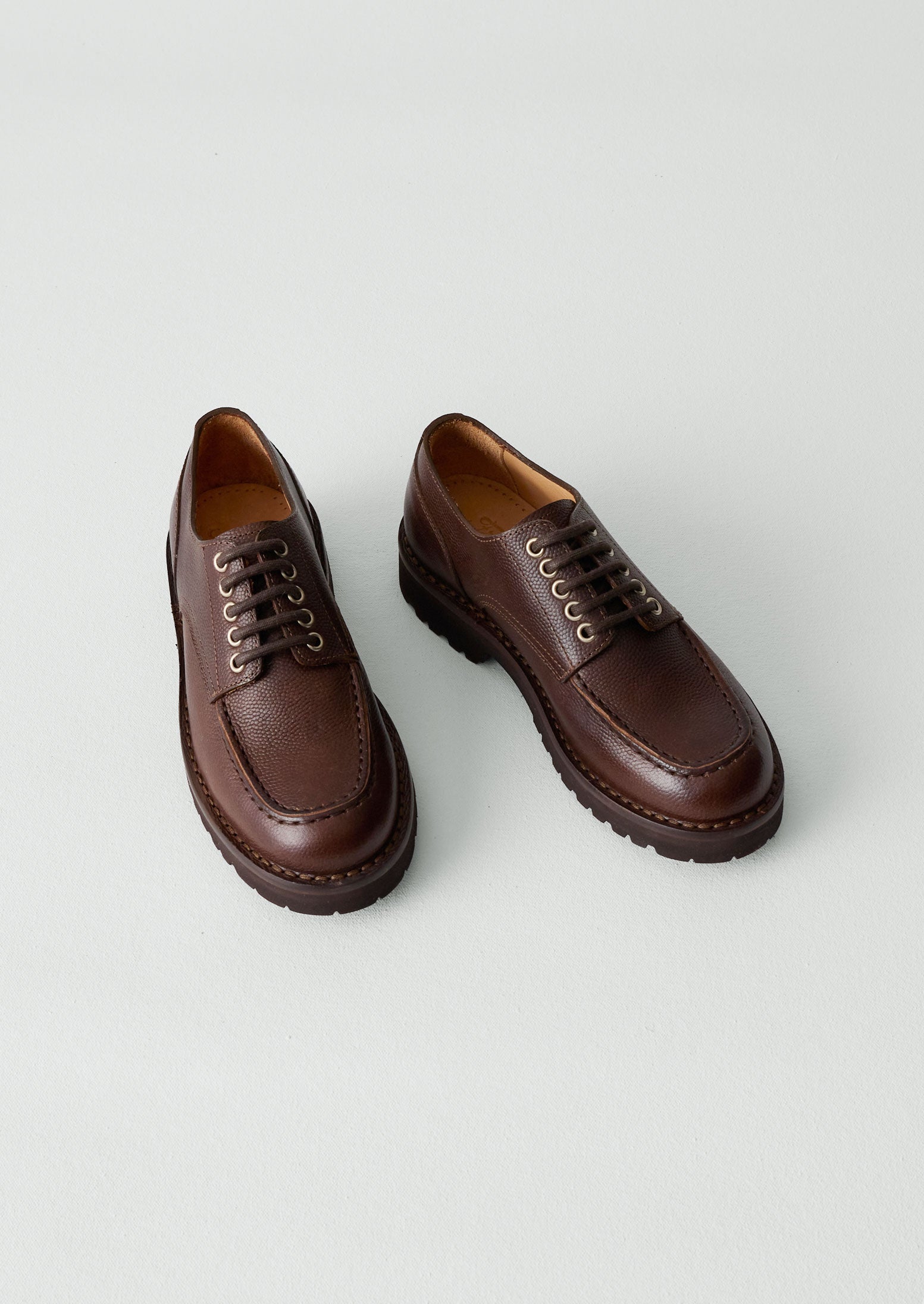 Fracap 61 White Pony Leather Oxfords Oxford shoes in white leather main image 4