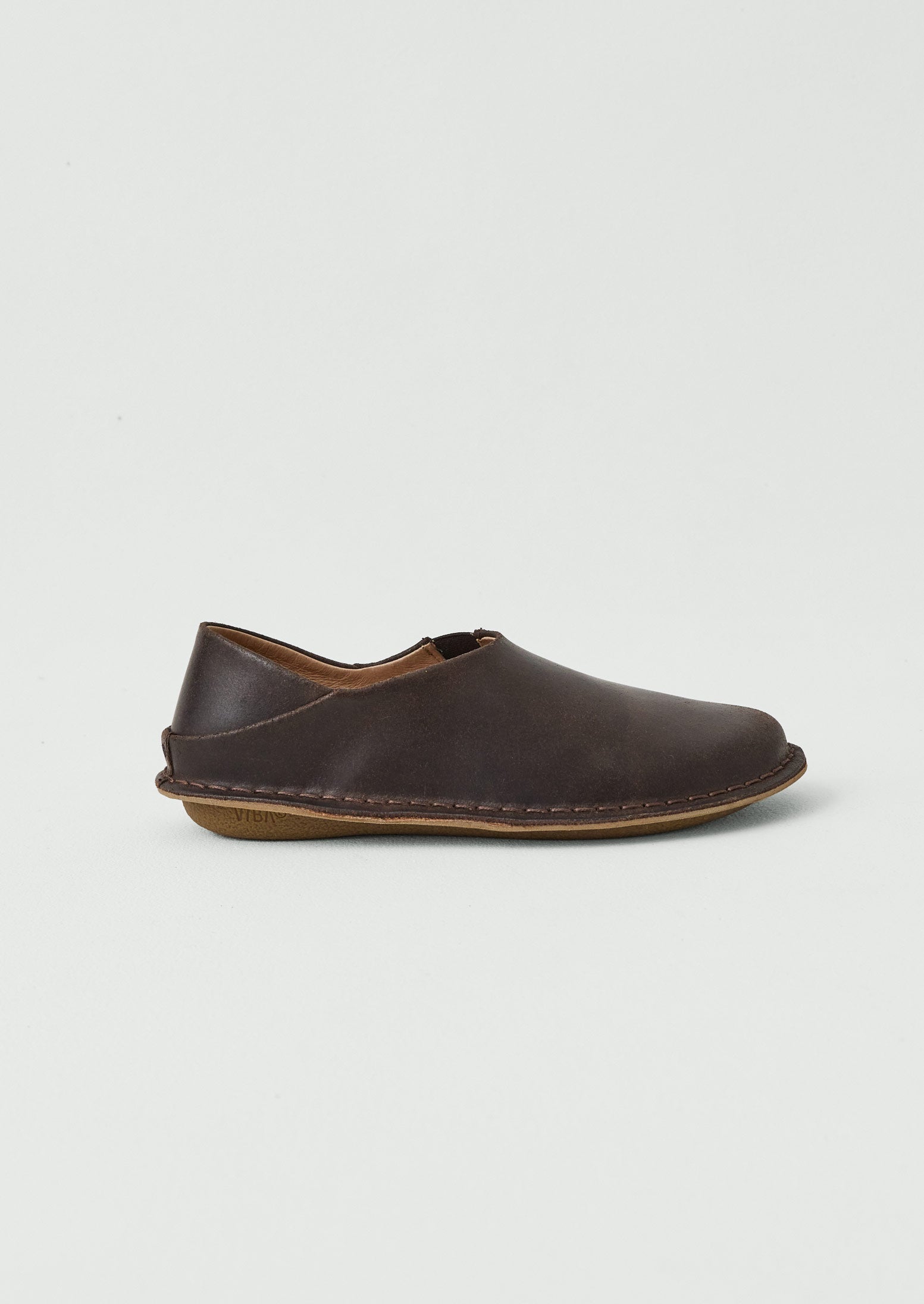 Vibae Zuma Waxed Suede Shoes | Dark Brown | TOAST