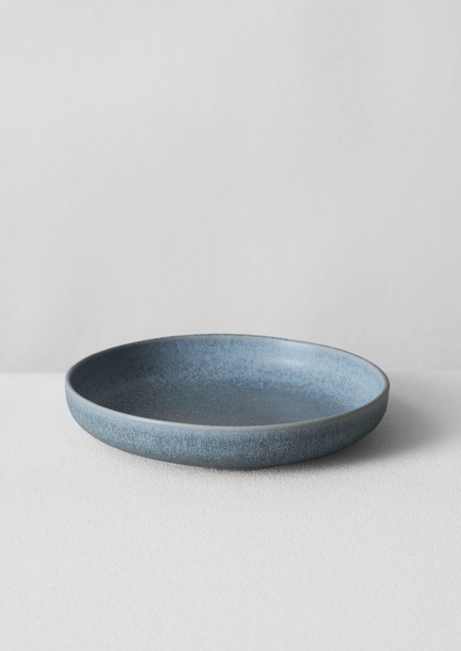 Cove Stoneware Deep Plate | Blue Grey | TOAST