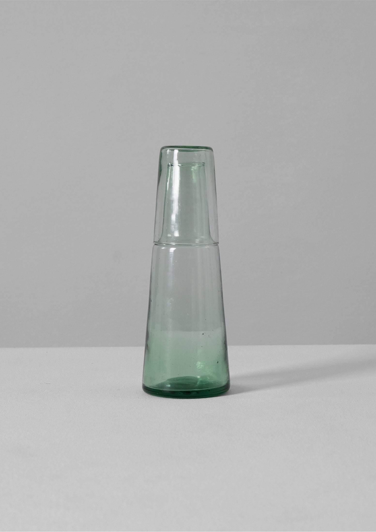 Recycled Glass Carafe And Glass Set