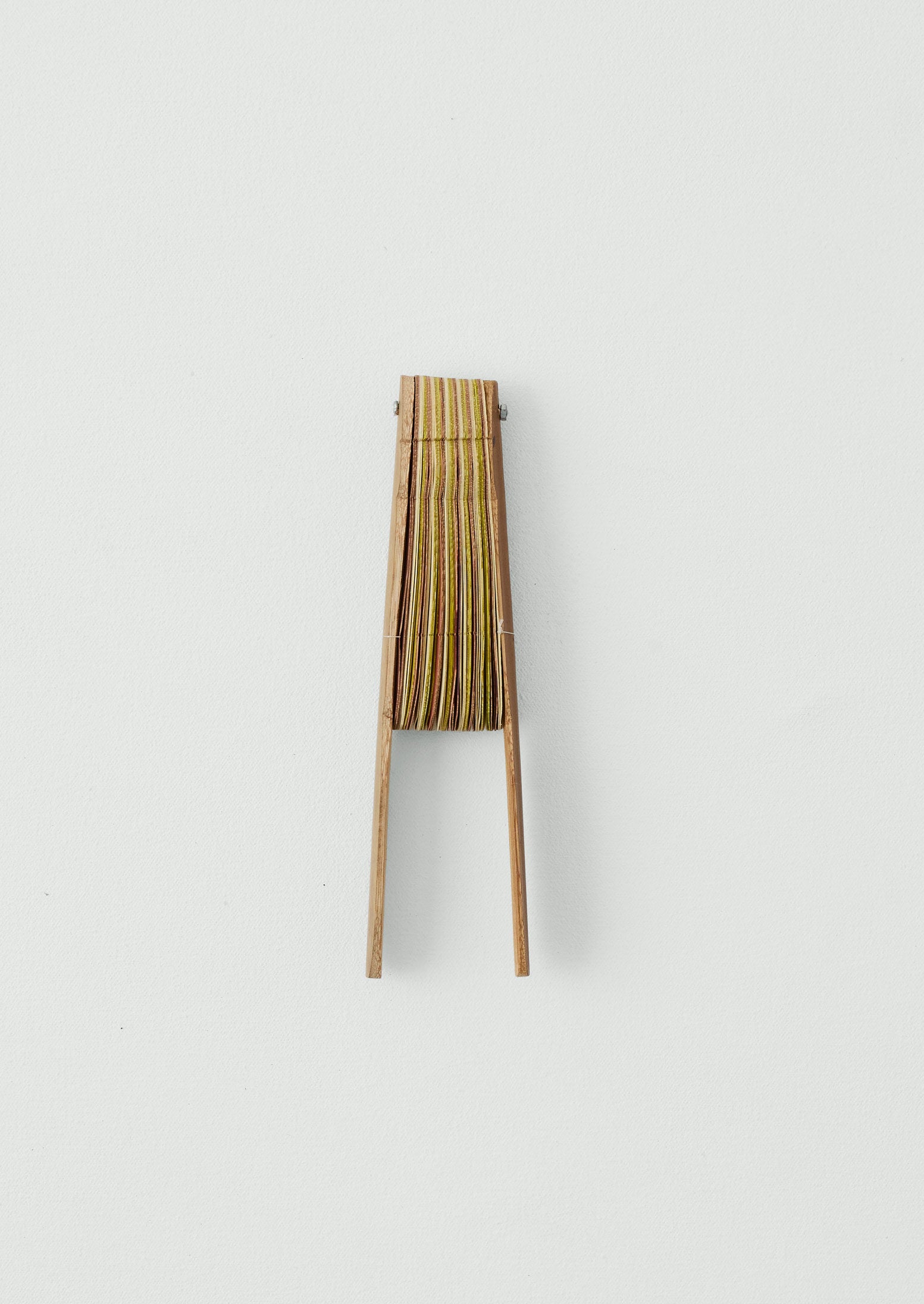 Khmer Fan | Carmine Red/Yellow | TOAST