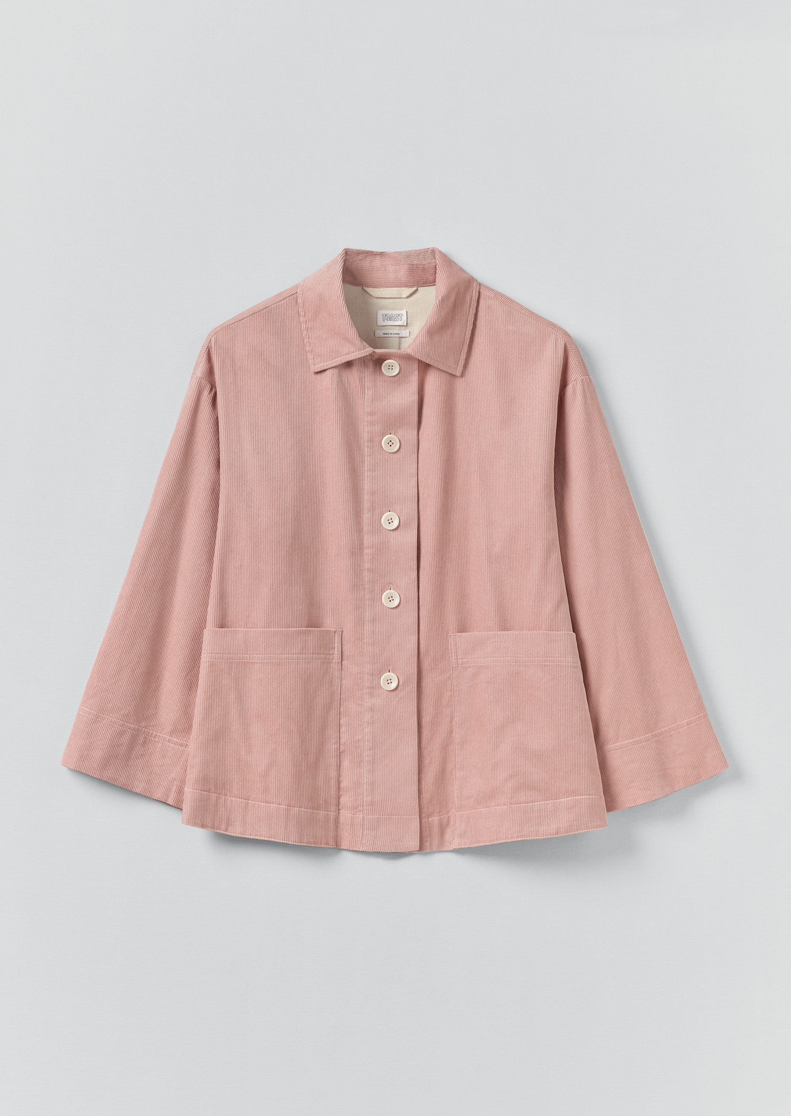 Cord Shirt | Pink Clay | TOAST
