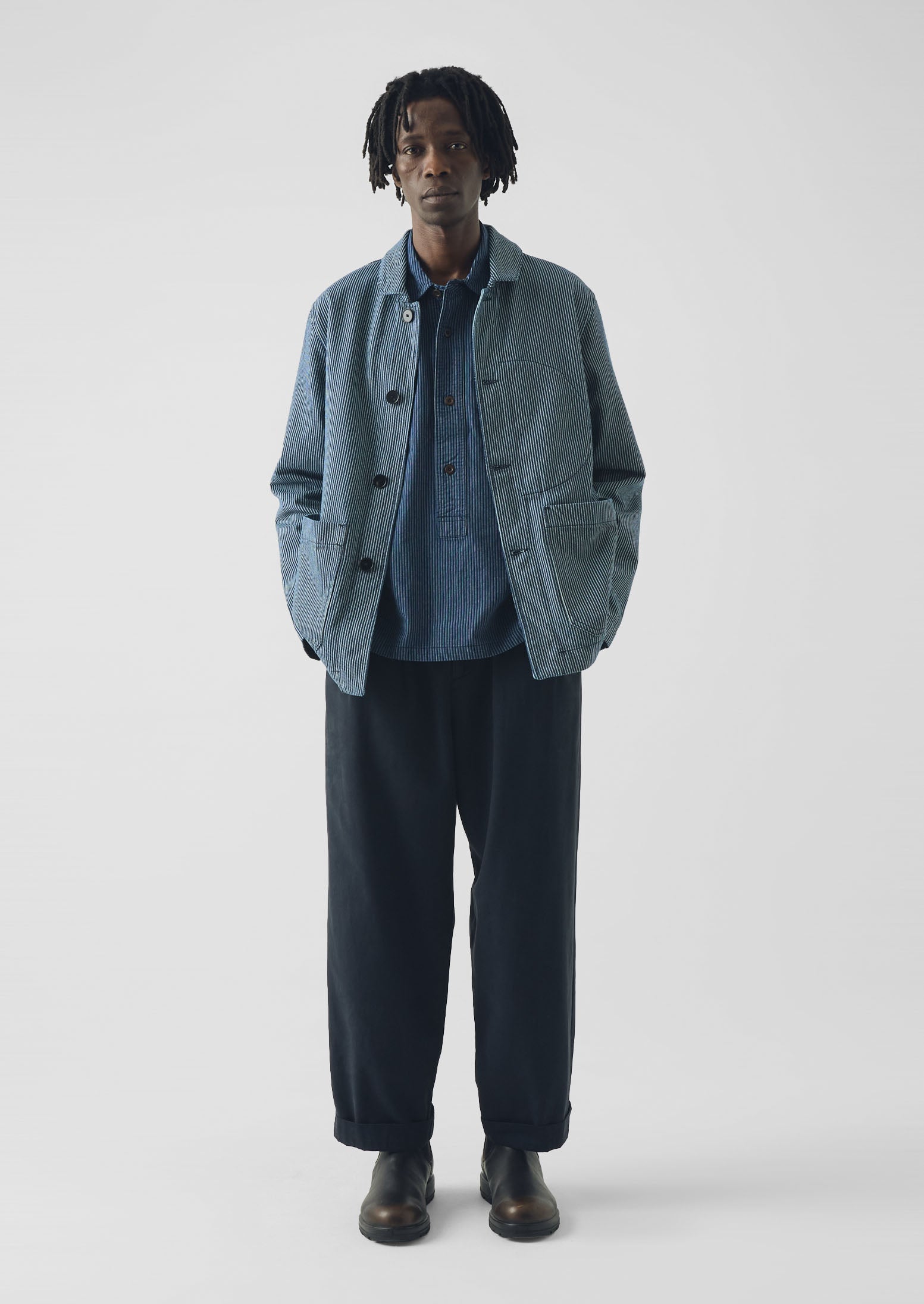 ジャケット・アウター TCB jeans Chore JKT Hickory TCB jeans 