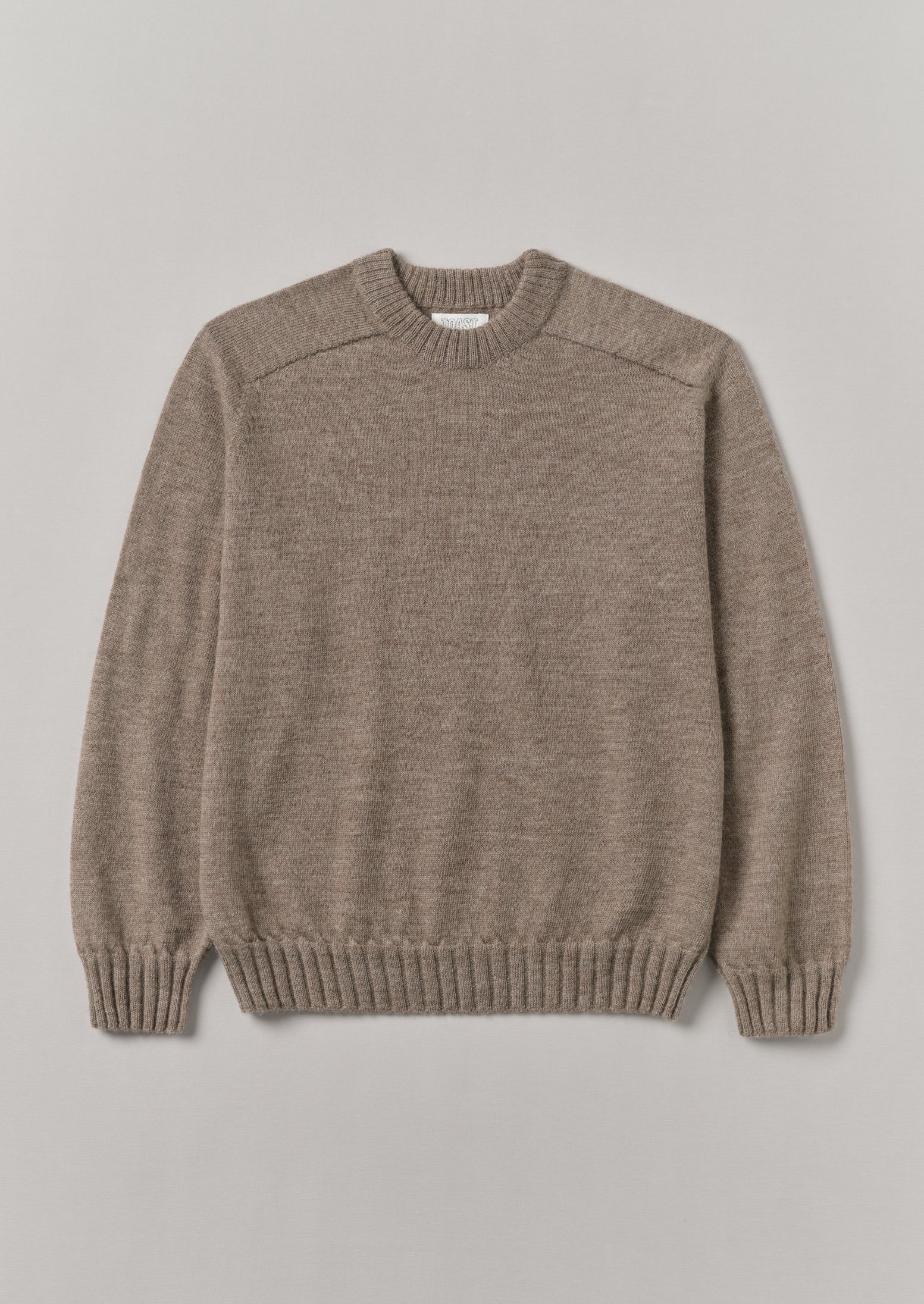 Wool Alpaca Easy Sweater | Biscuit | TOAST