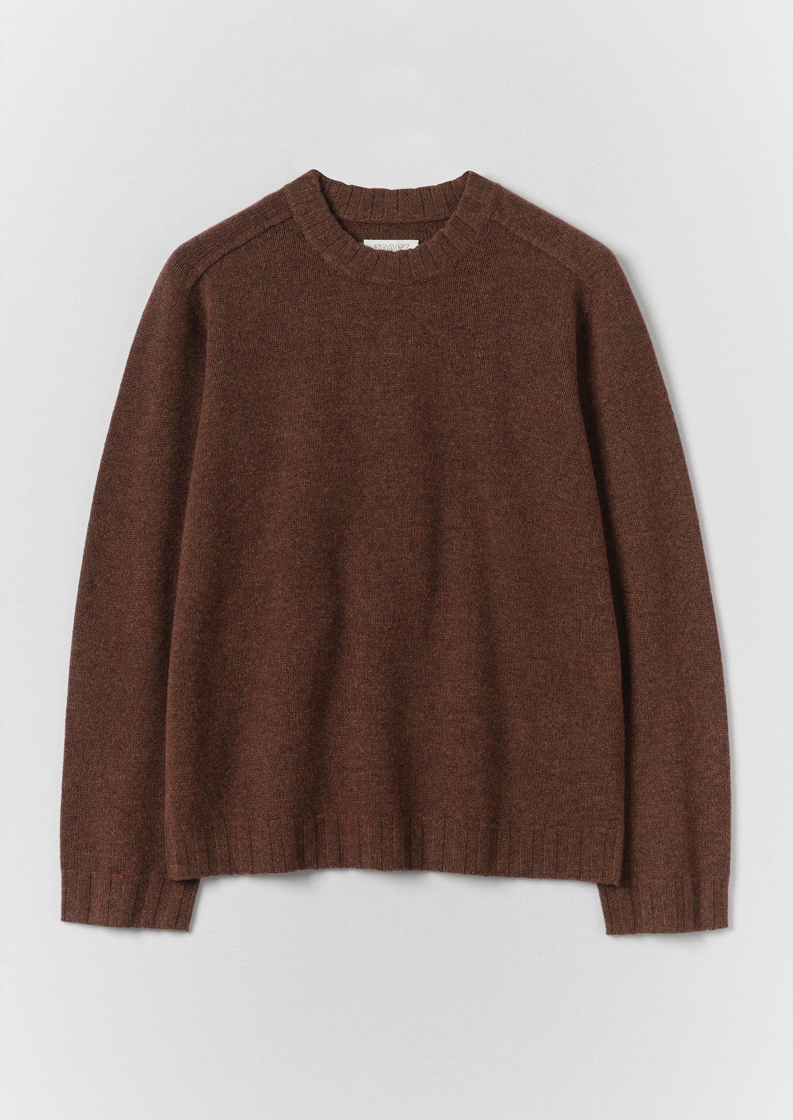 Wool Cashmere Sweater | Pecan | TOAST