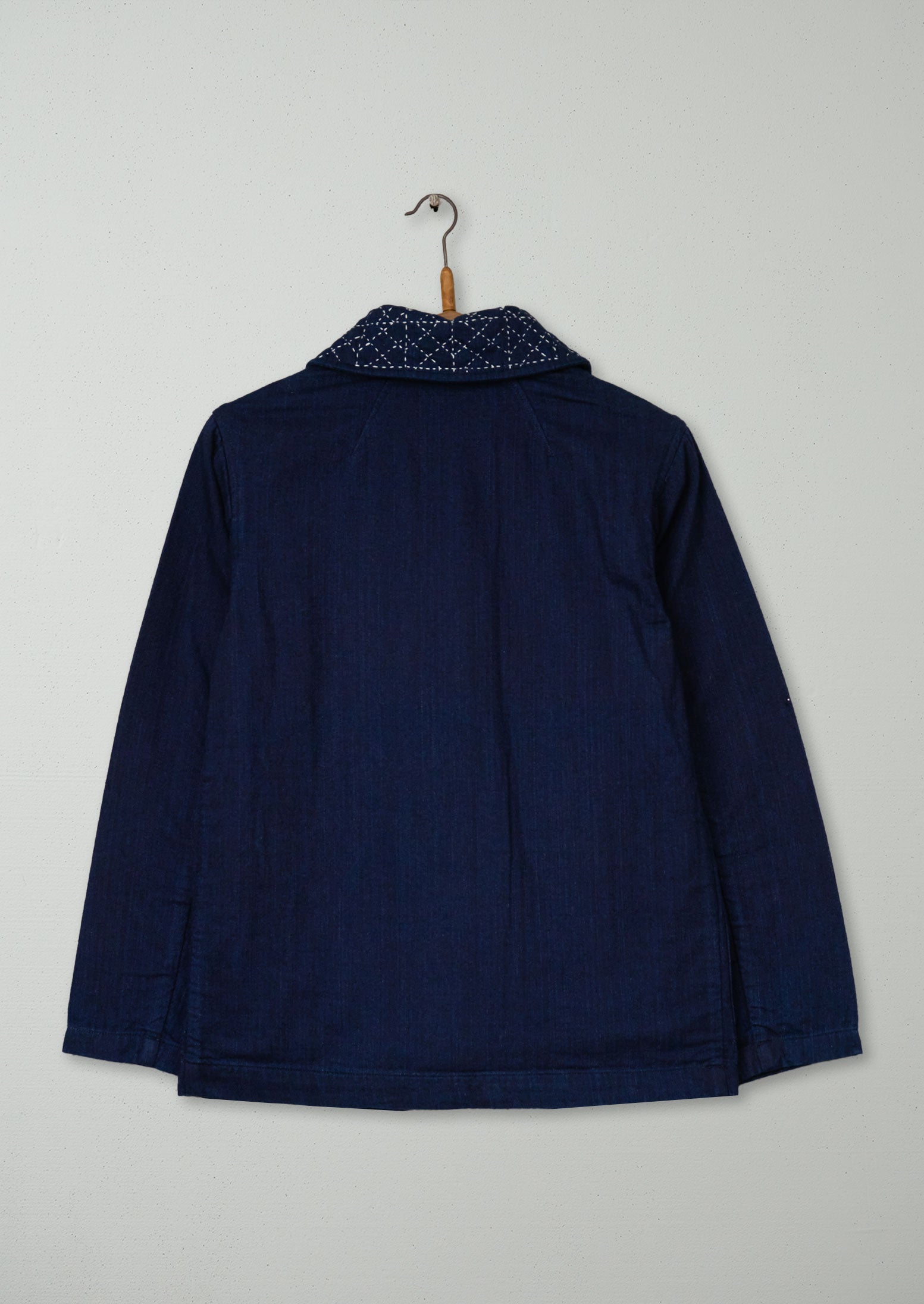 Renewed Faced Indigo Duffle Jacket Size XS (016) | Indigo | TOAST