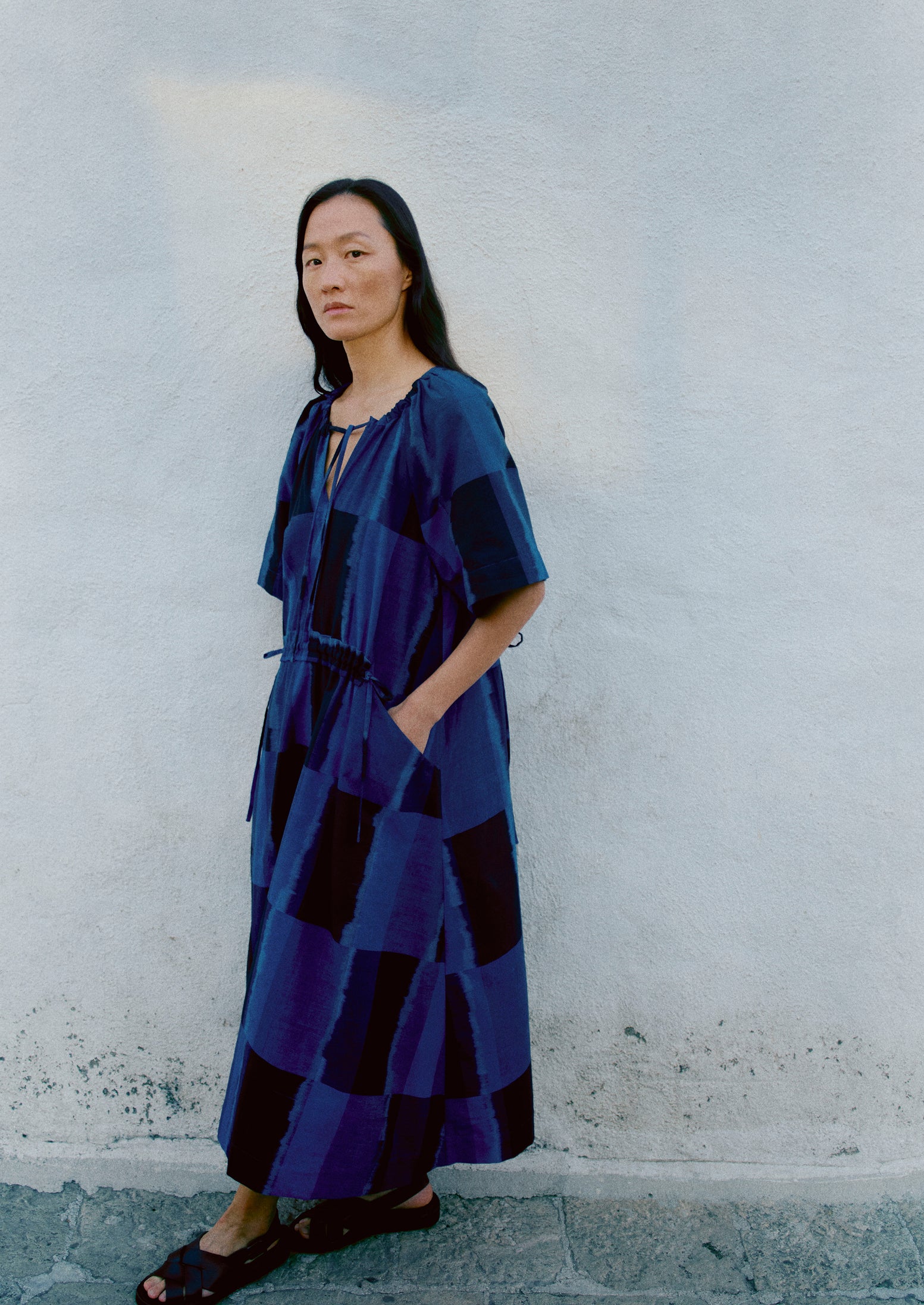 Sobremesa Cotton Ikat Dress