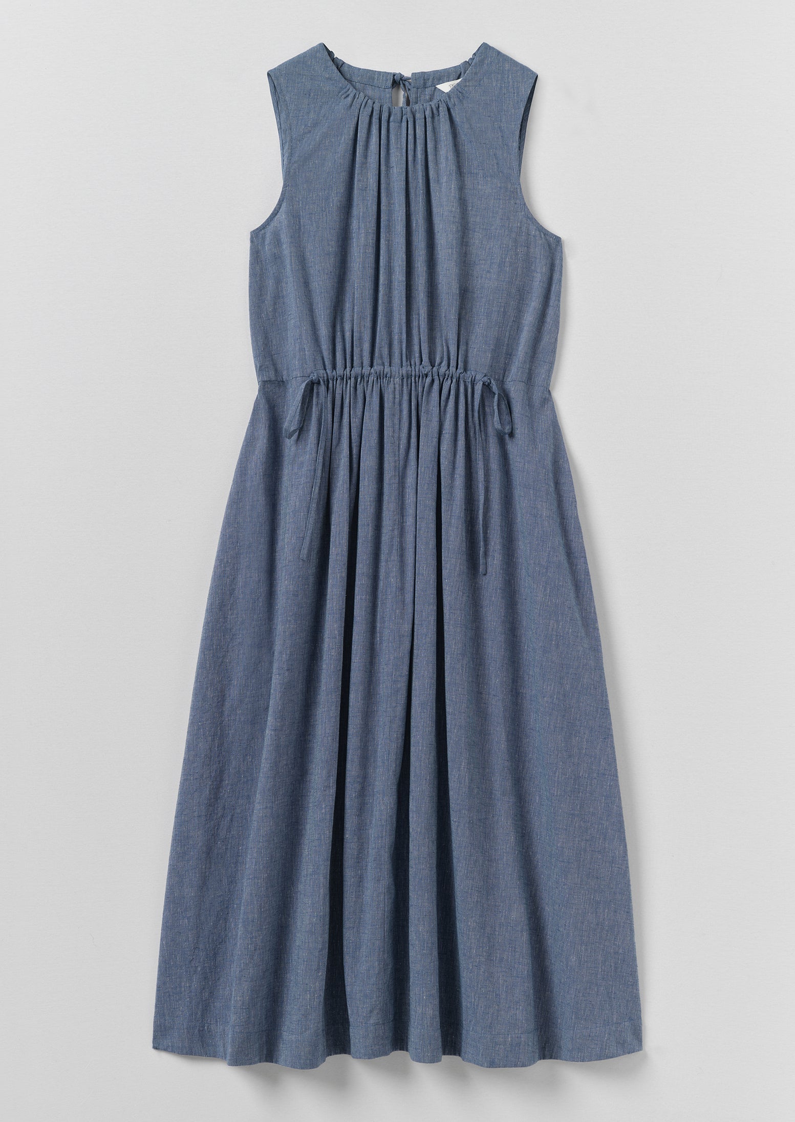 Martha Cotton Linen Chambray Dress
