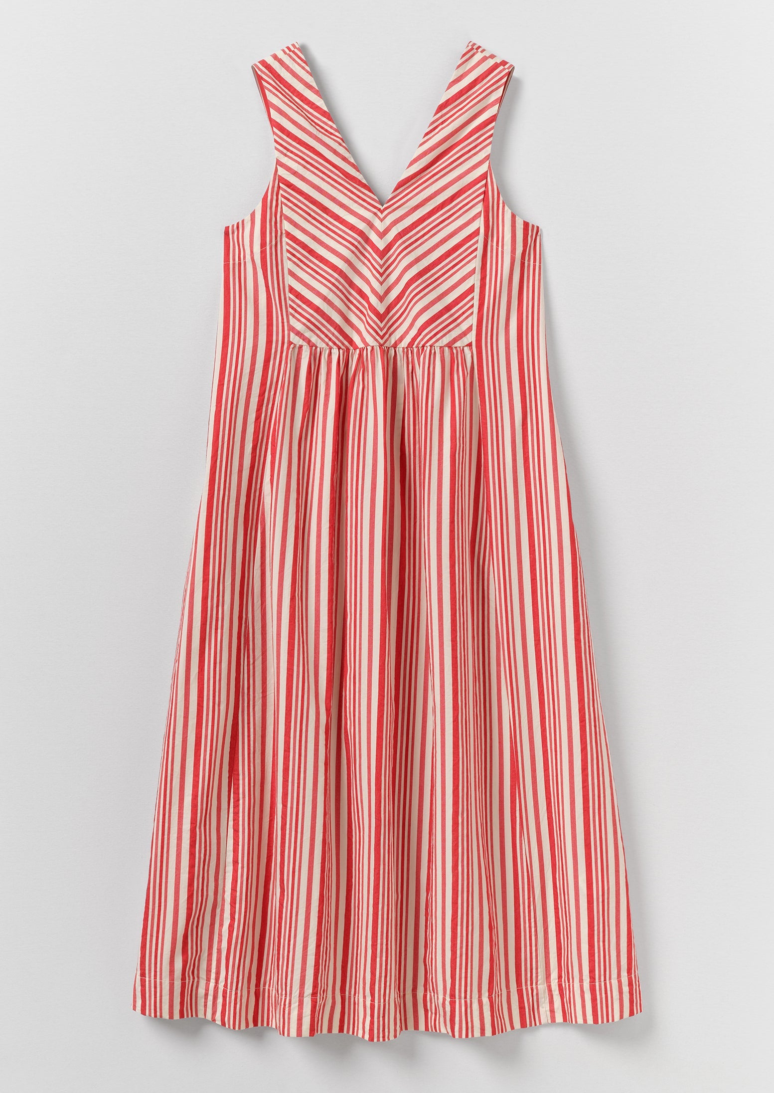 Maypole Stripe Cotton Dress