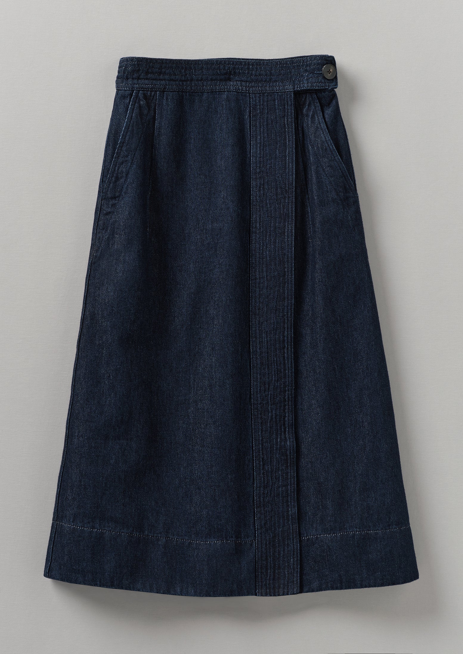 Cotton denim skirt best sale