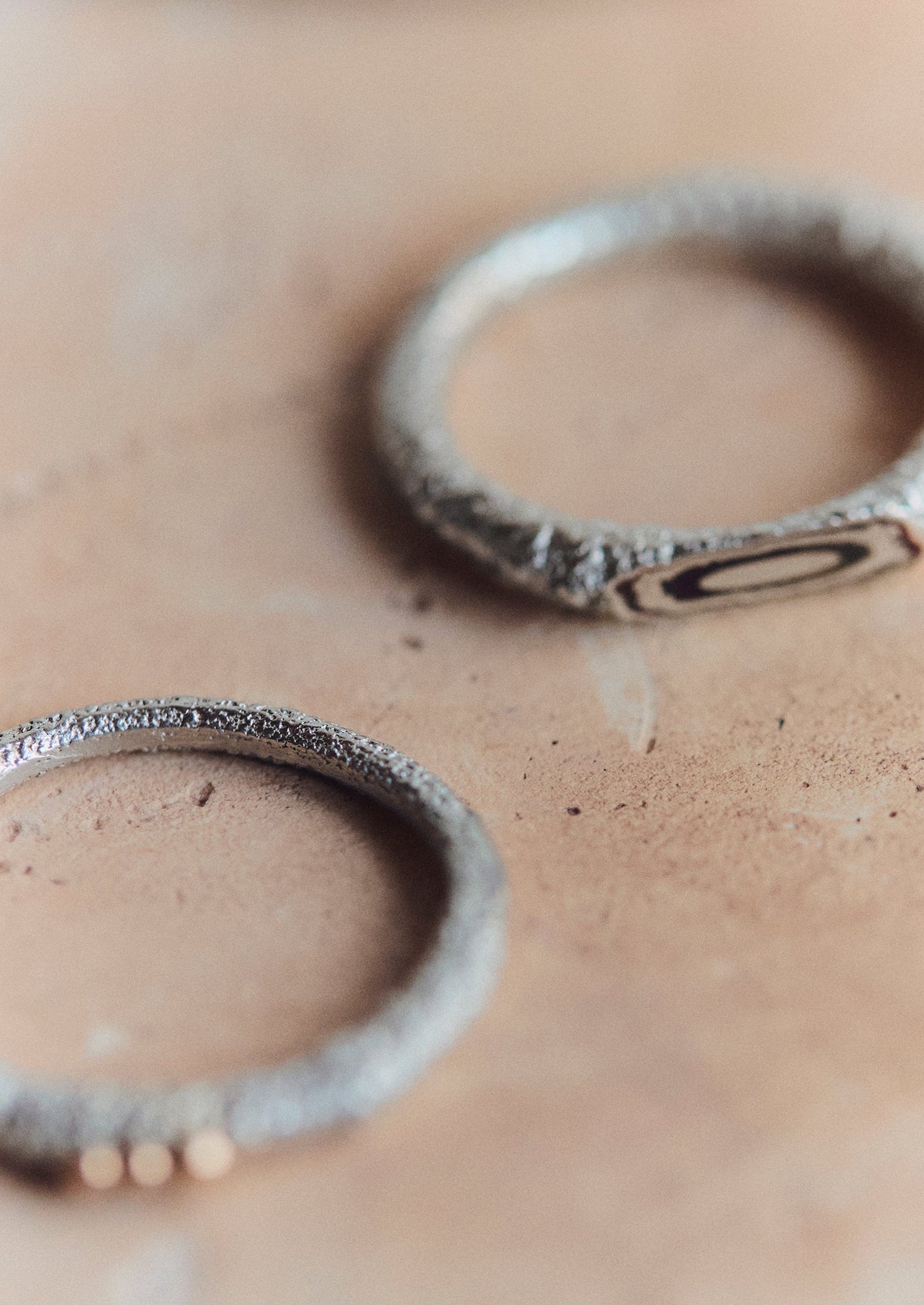 Lindey Tydeman Hewn Ring | Silver/Copper