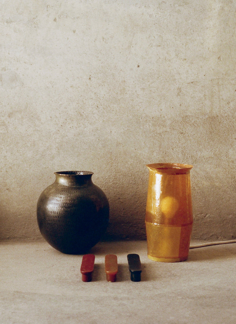 Jacob Marks Pine Resin Vessel | Black