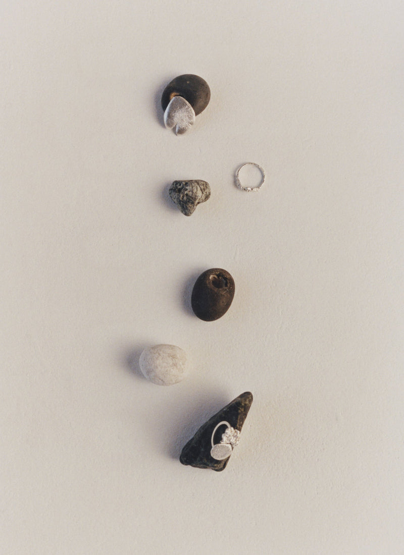 Egle Silko Medusa Earrings | Silver