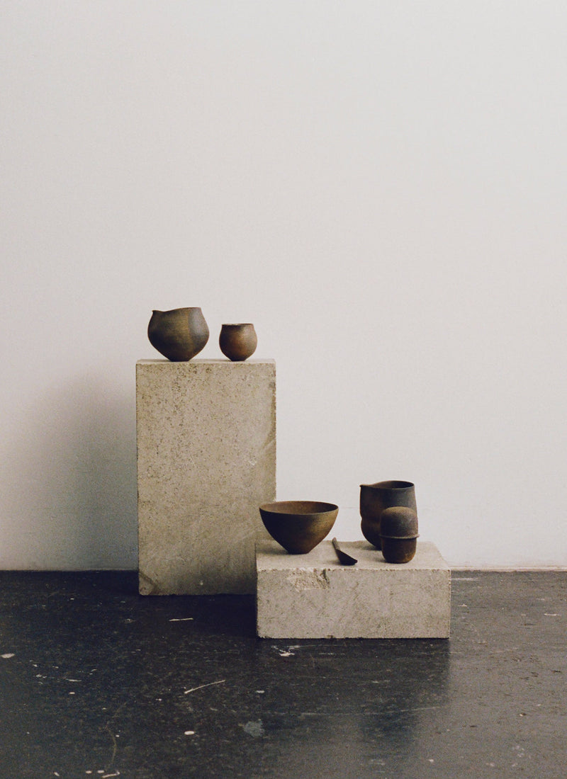 Yuichi Romita Wood Fired Rice Bowl | Ash Brown