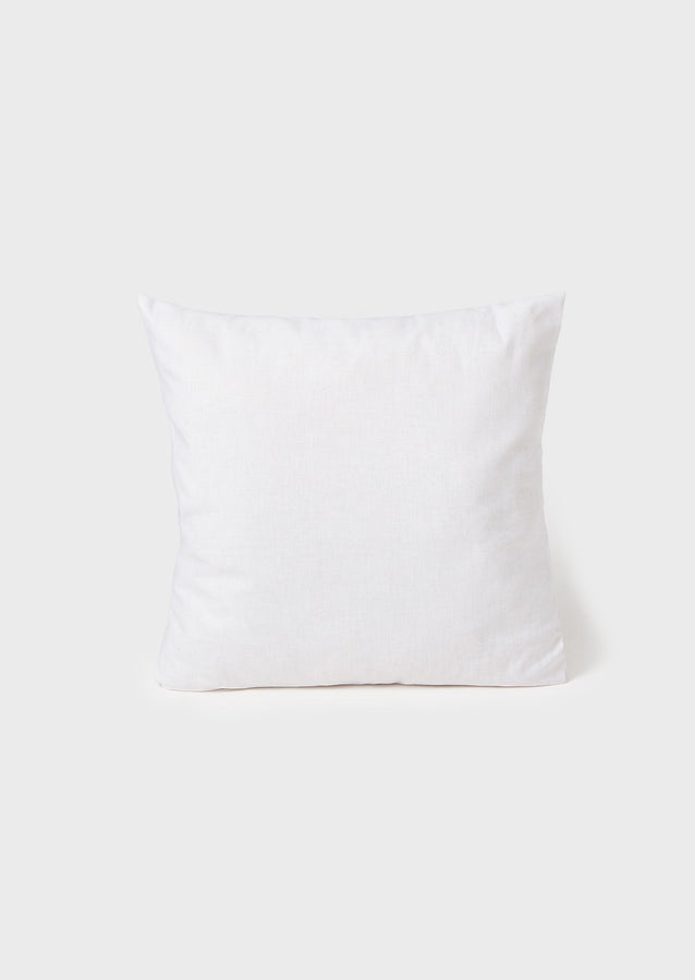 Medium Square Wool Pillow Pad | White