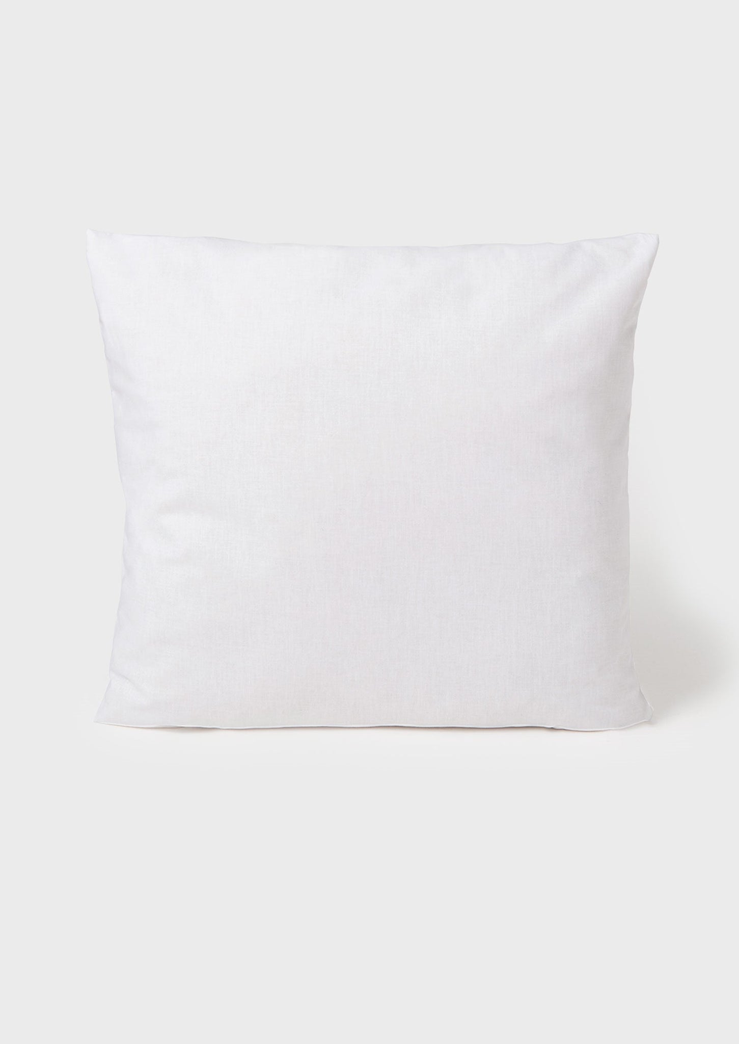 Large Square Wool Pillow Pad | White