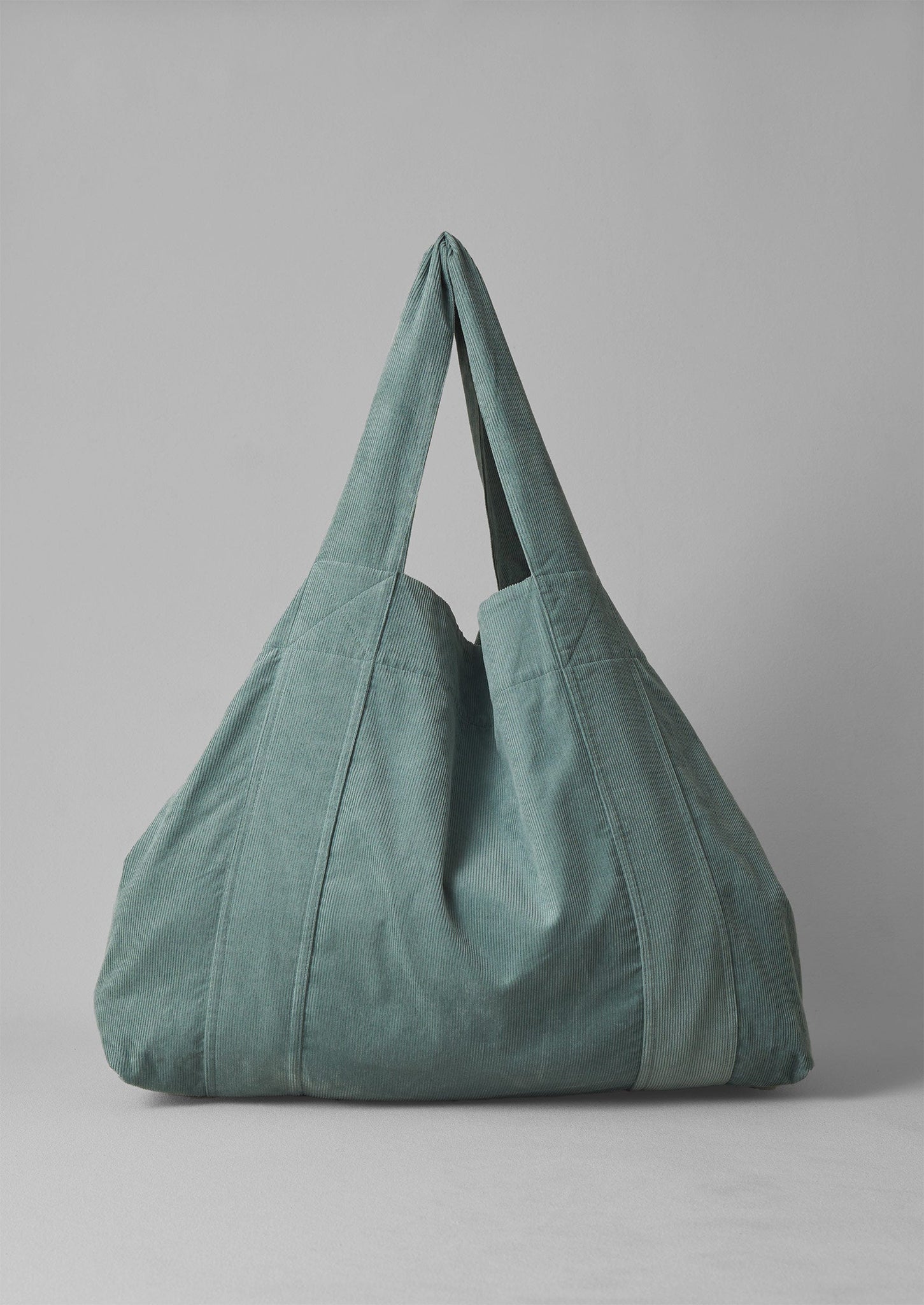 Organic Cord Lounge  Bag | Dusty Blue