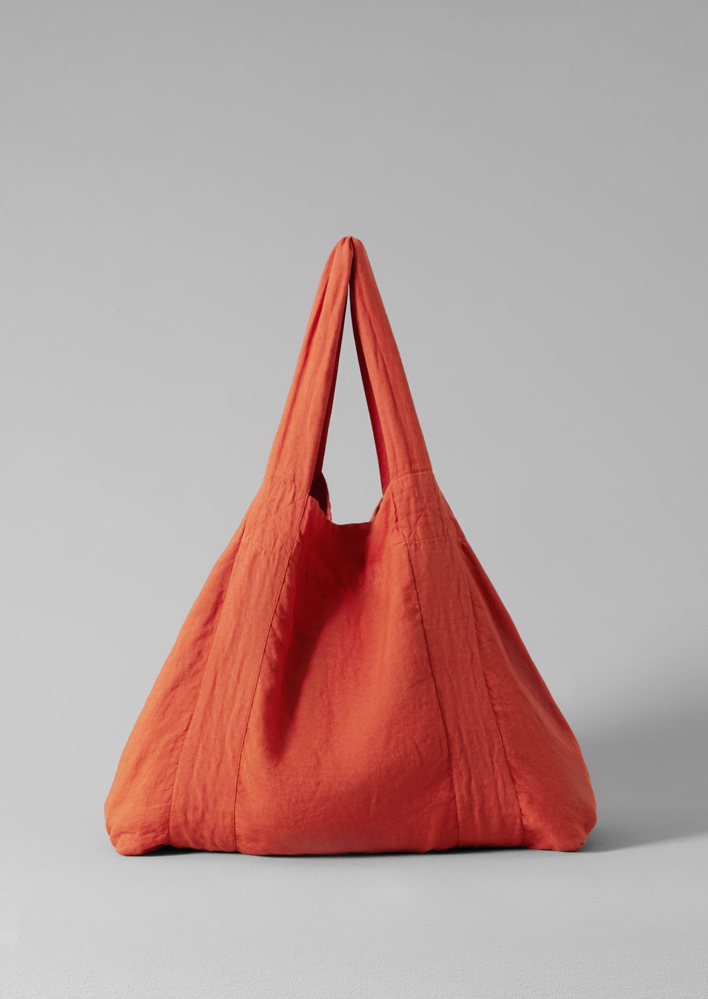 Garment Dyed Linen Bag | Red Chilli