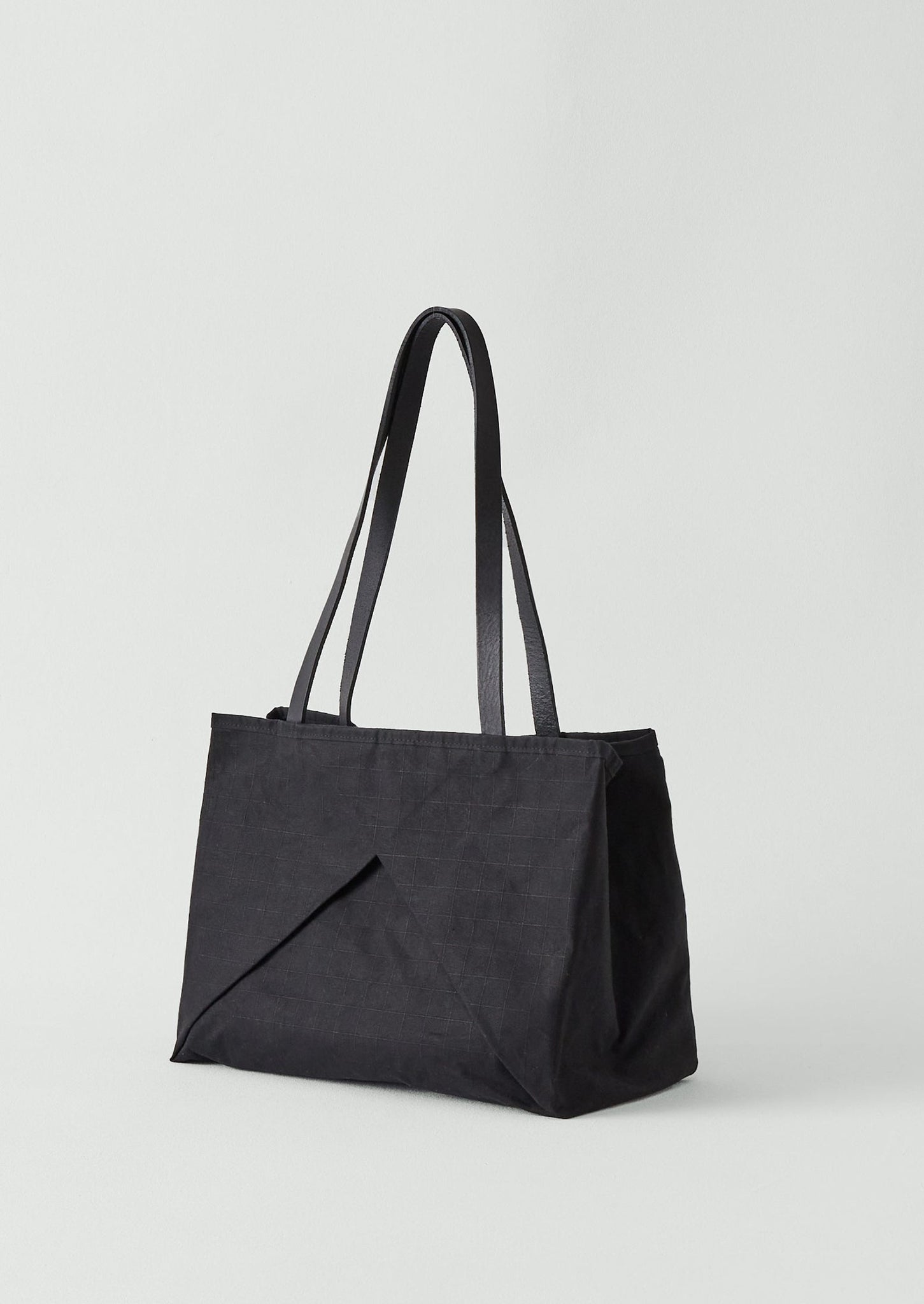Kate Sheridan Cotton Origami Tote | Black | TOAST