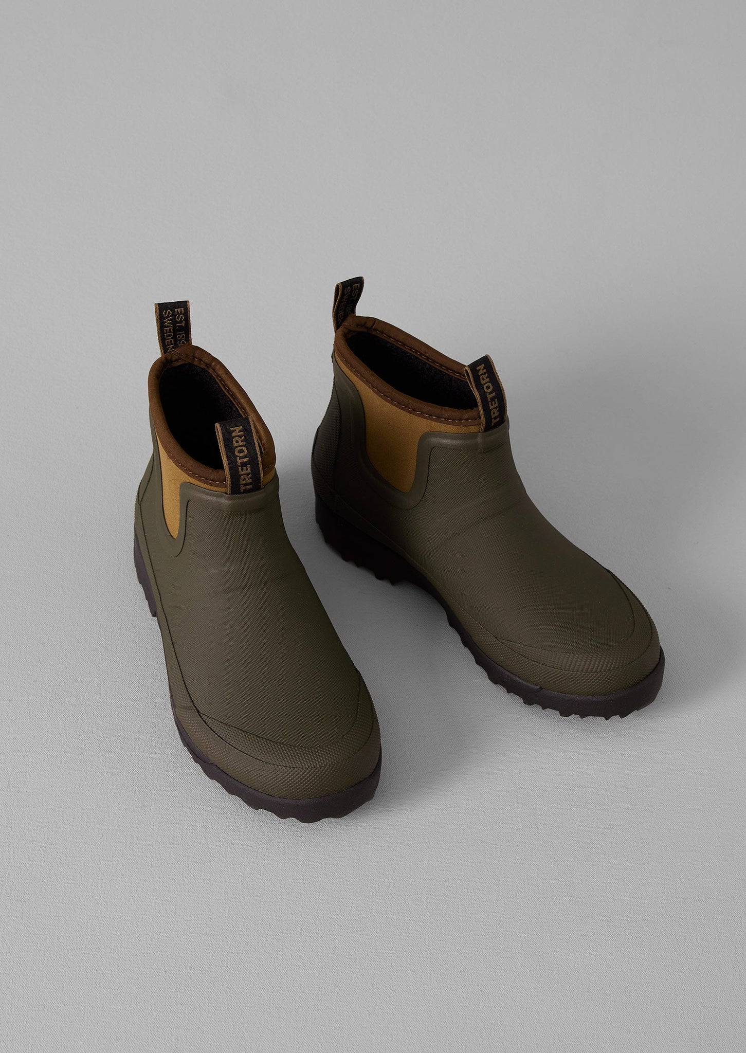 Tretorn Terrang Winter Boots | Brown/Olive