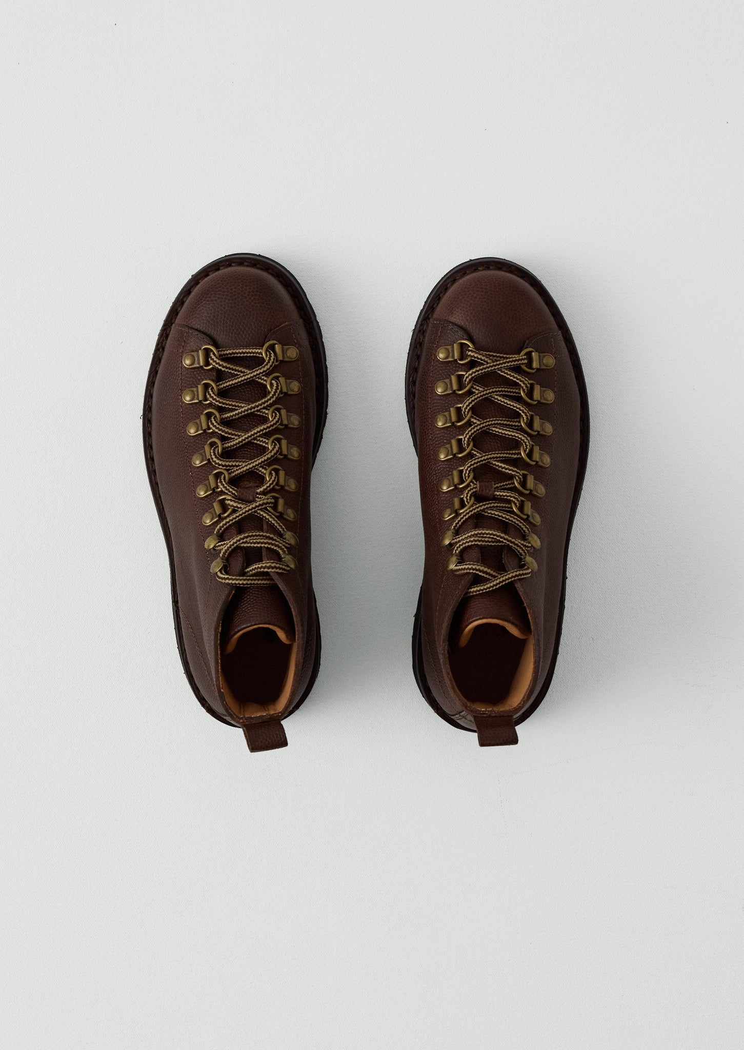 Fracap Leather Trail Boots | Dark Brown | TOAST