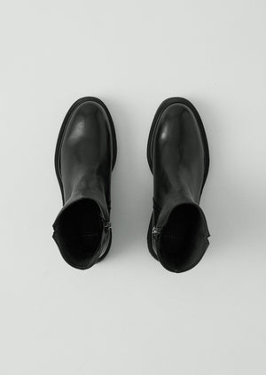 Sturlini Tall Leather Boots | Black | TOAST