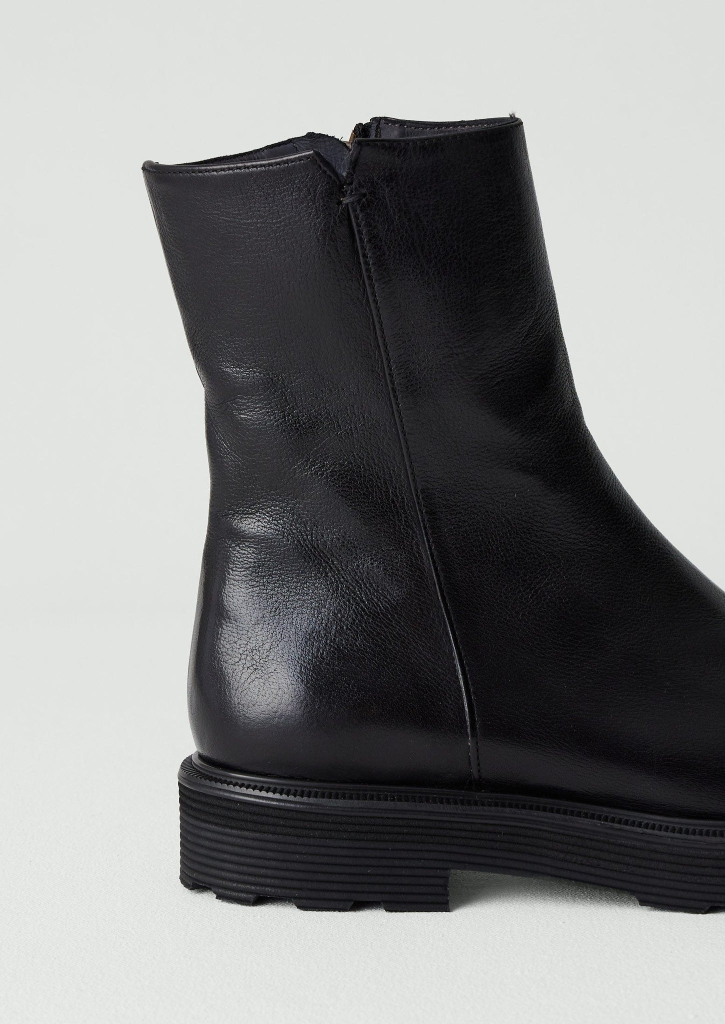 Sturlini Tall Leather Boots | Black