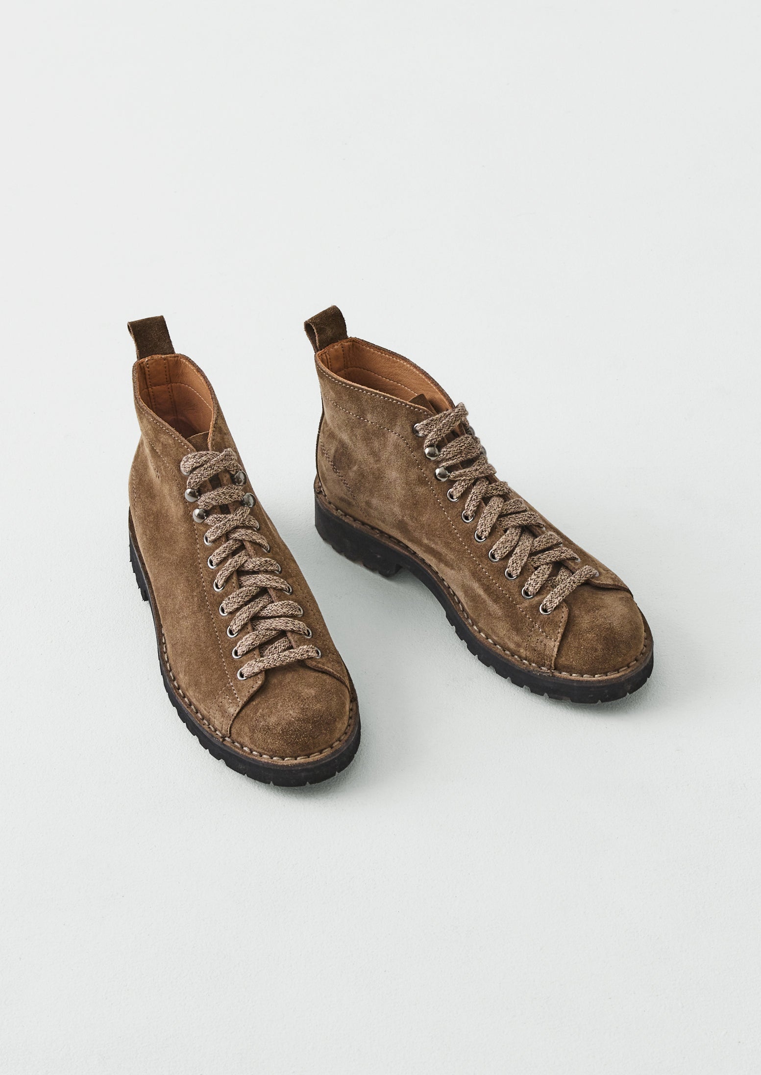 VULFPECK Vulf mono Schvits ローブ Fracap Suede Monkey Boots | Taupe | TOAST