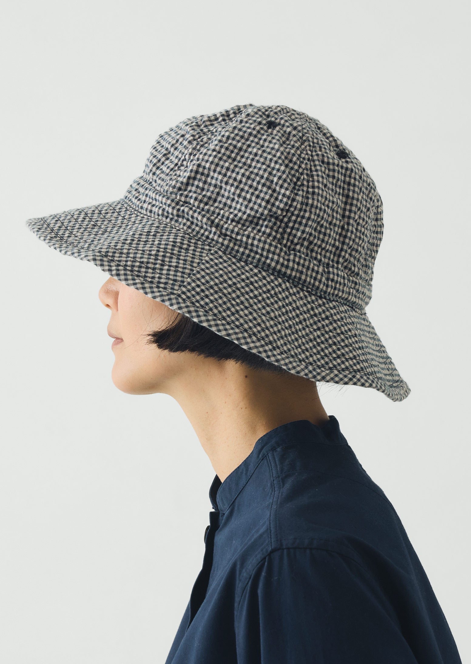 Decho Sun Hat | Grey/Black | TOAST