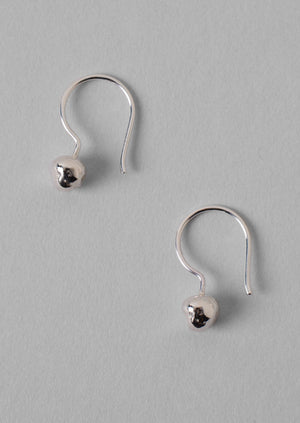 Sally Lacock Seed Drop Earrings | Silver