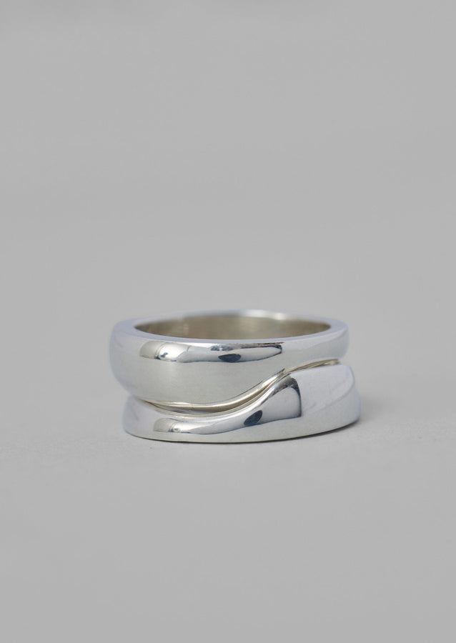 Helena Rohner Organic Stacking Ring | Silver