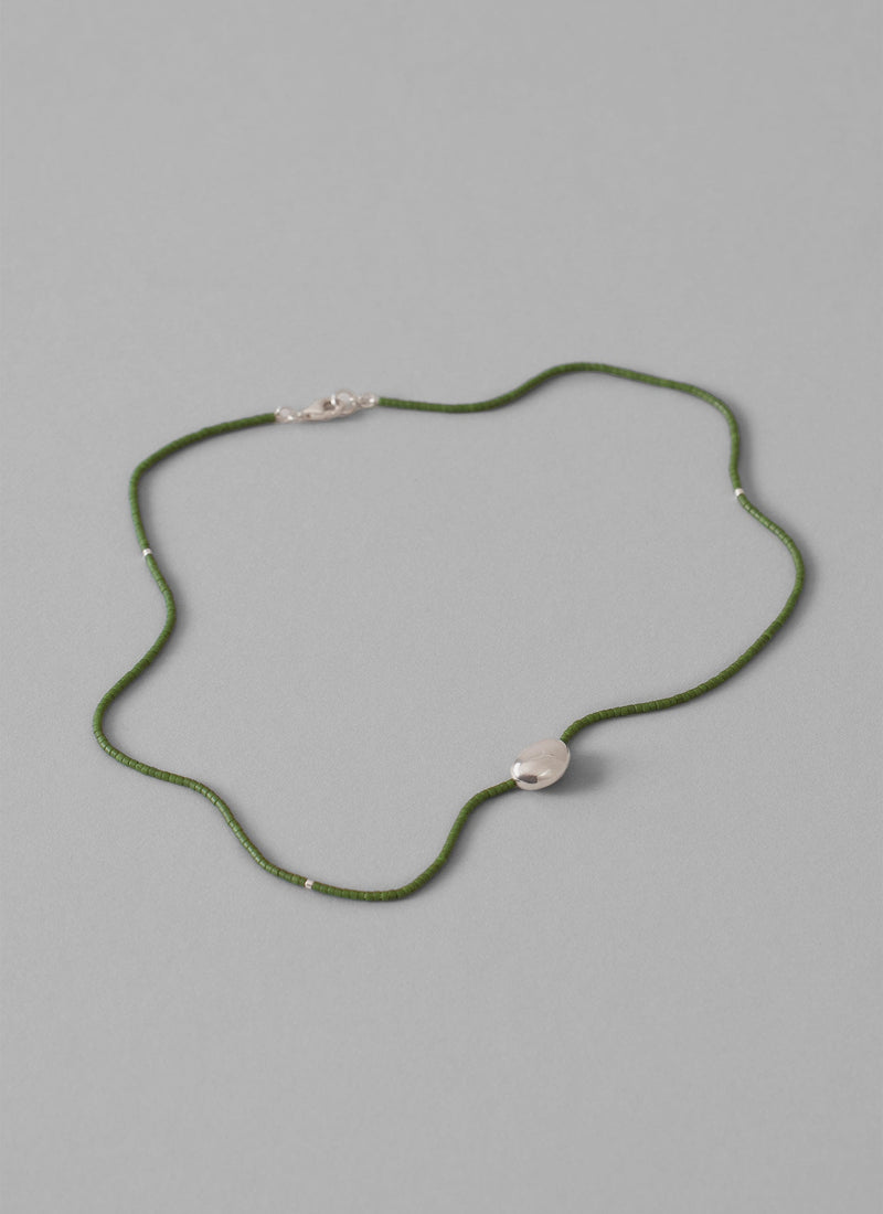Helena Rohner Miyuki Glass Necklace | Fern