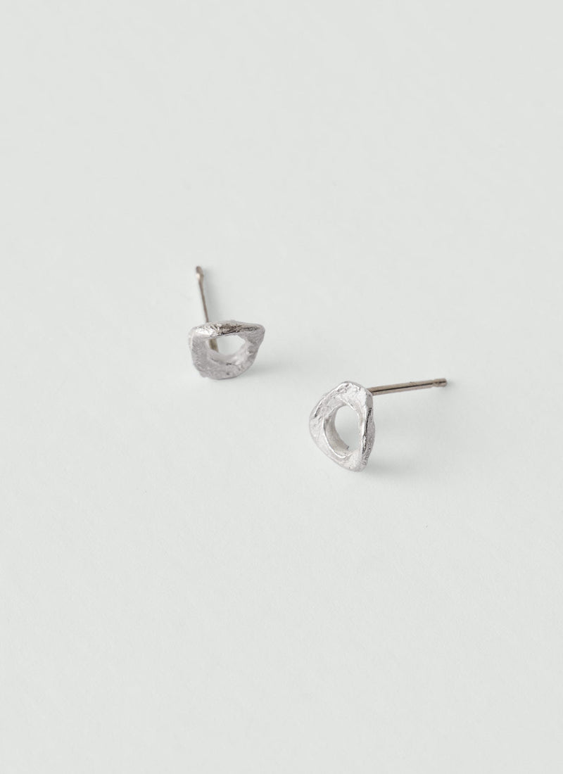 Emily Nixon Tolvan Silver Studs | Silver