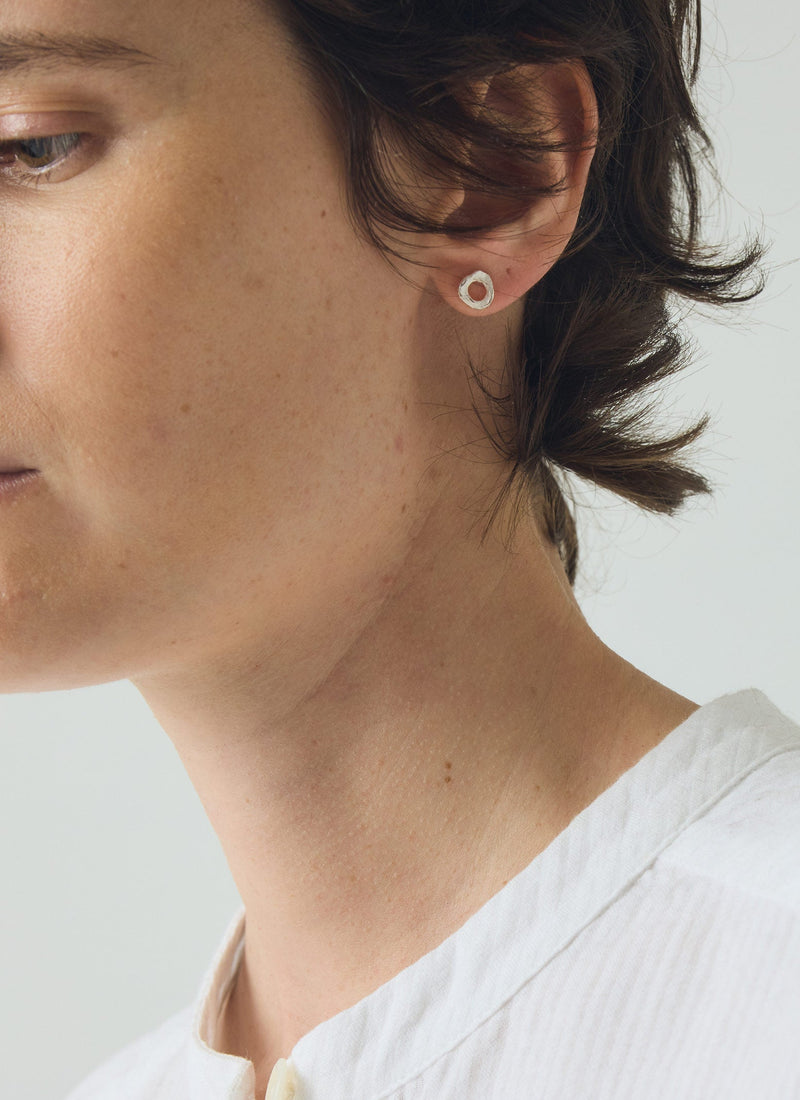 Emily Nixon Tolvan Silver Studs | Silver