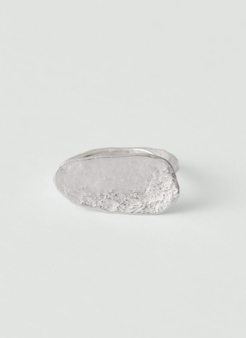 Emily Nixon Quoit Silver Ring | Silver